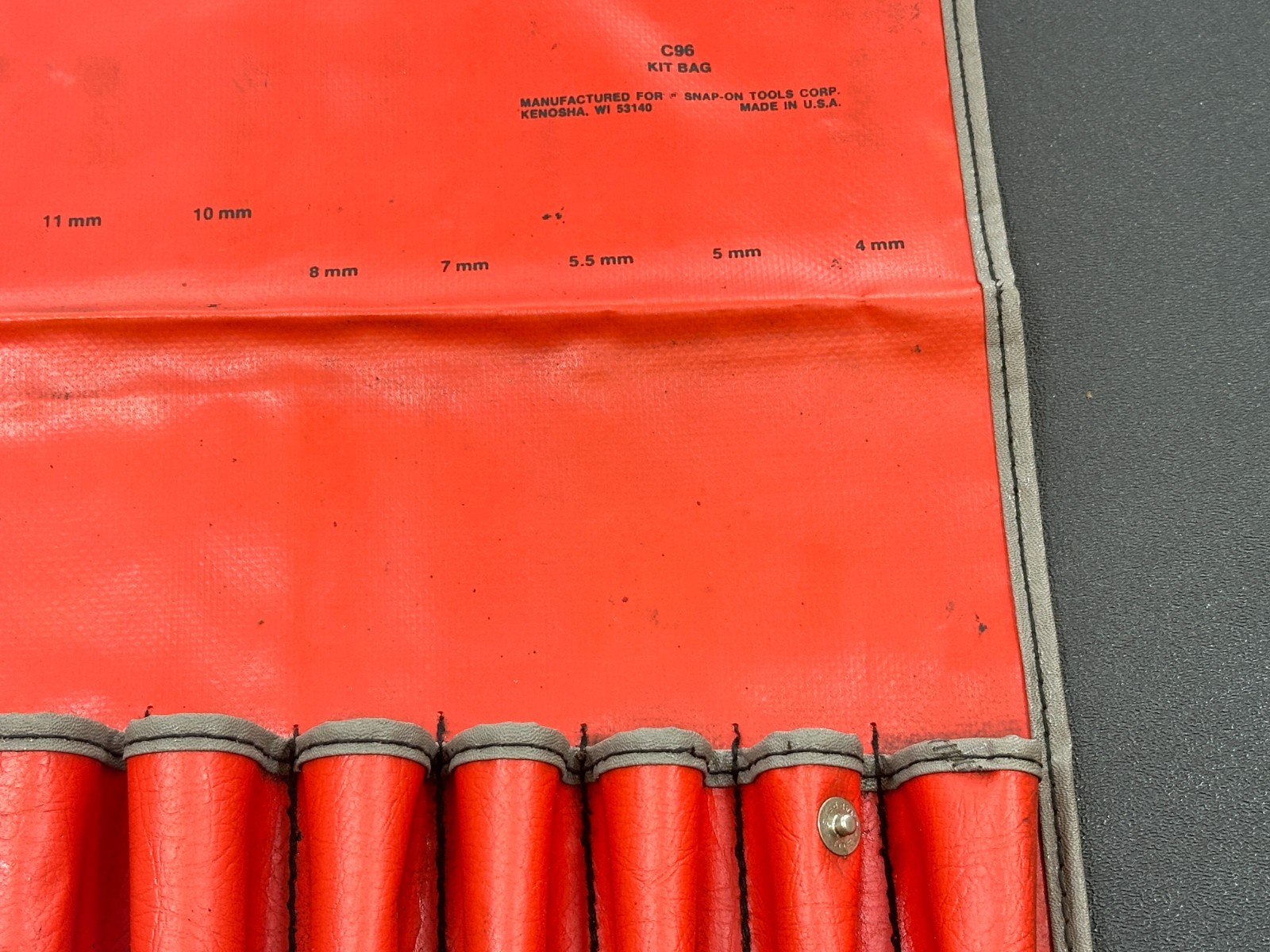 🇺🇸Snap-on Tools USA C96 Kit Bag (No Tools) for NDM1090AK Metric Nut Driver Set