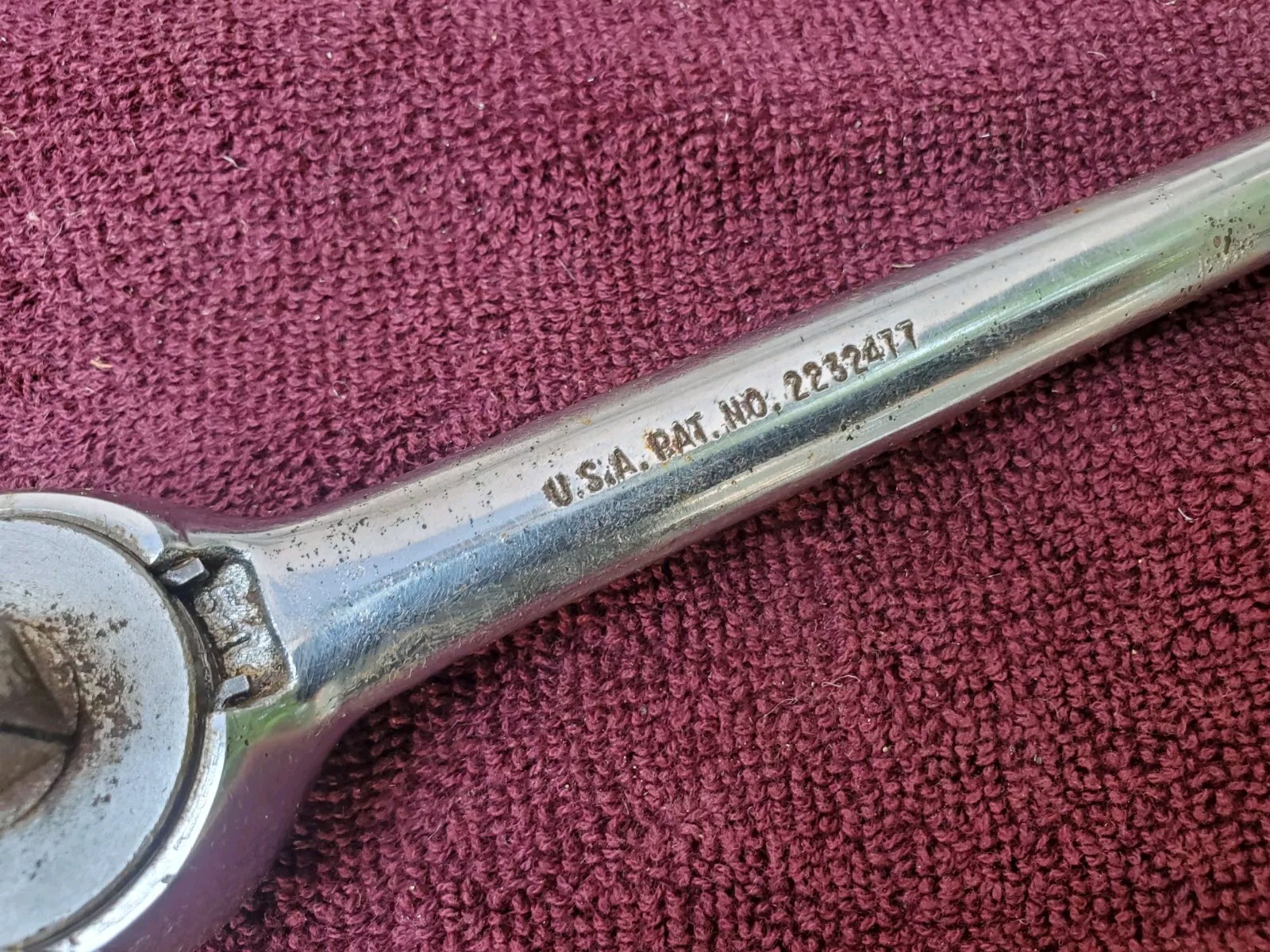 S-K SK Tools 42470 1/2″ Dr. 10.25″ Reversible Chrome Ratchet #3