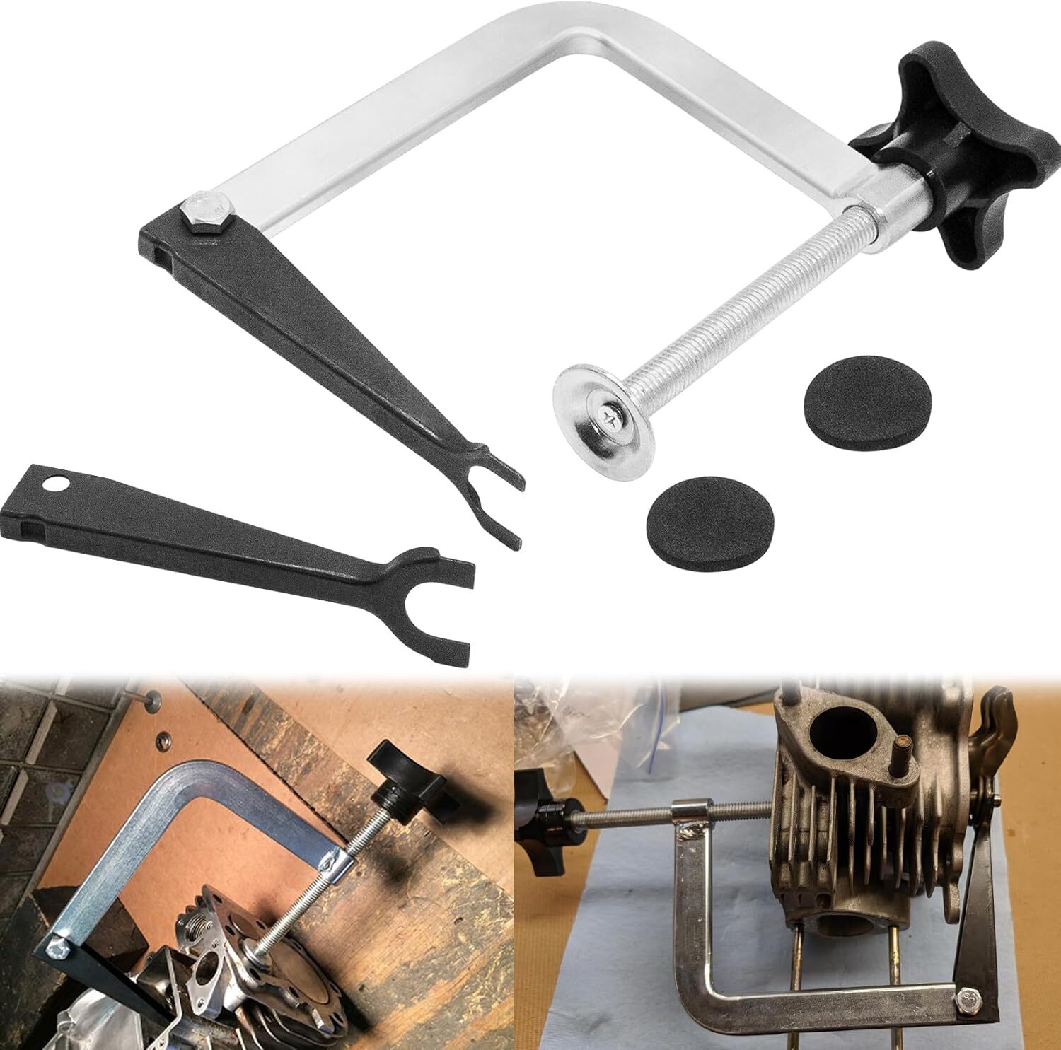 23300 Small Engine Valve Spring Compressor Tool Fit 3/4″ to 1-1/16″ Valve Spring