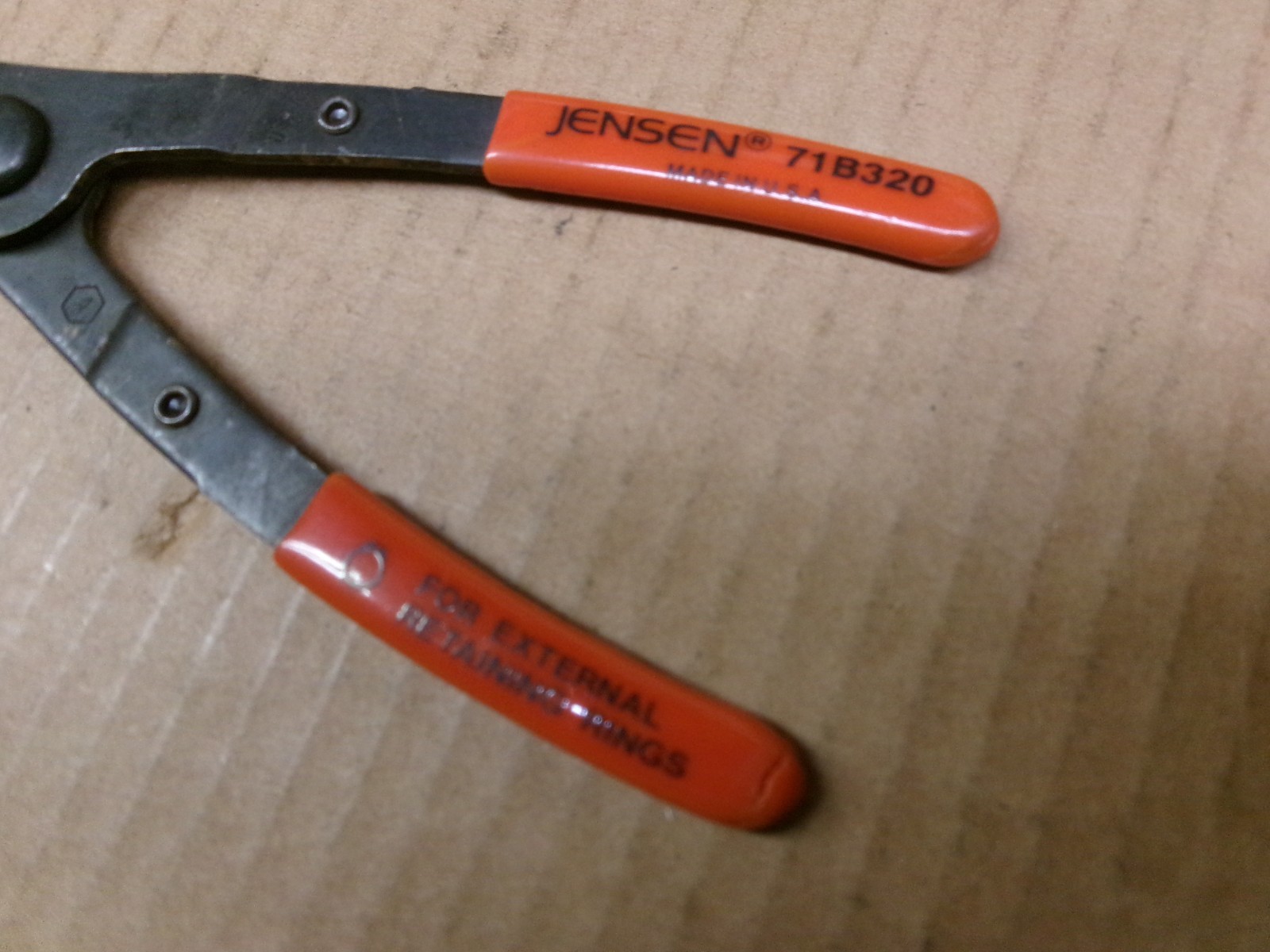 Jensen Tools USA 2-Piece Snap Ring Pliers Set 71B310 + 71B320