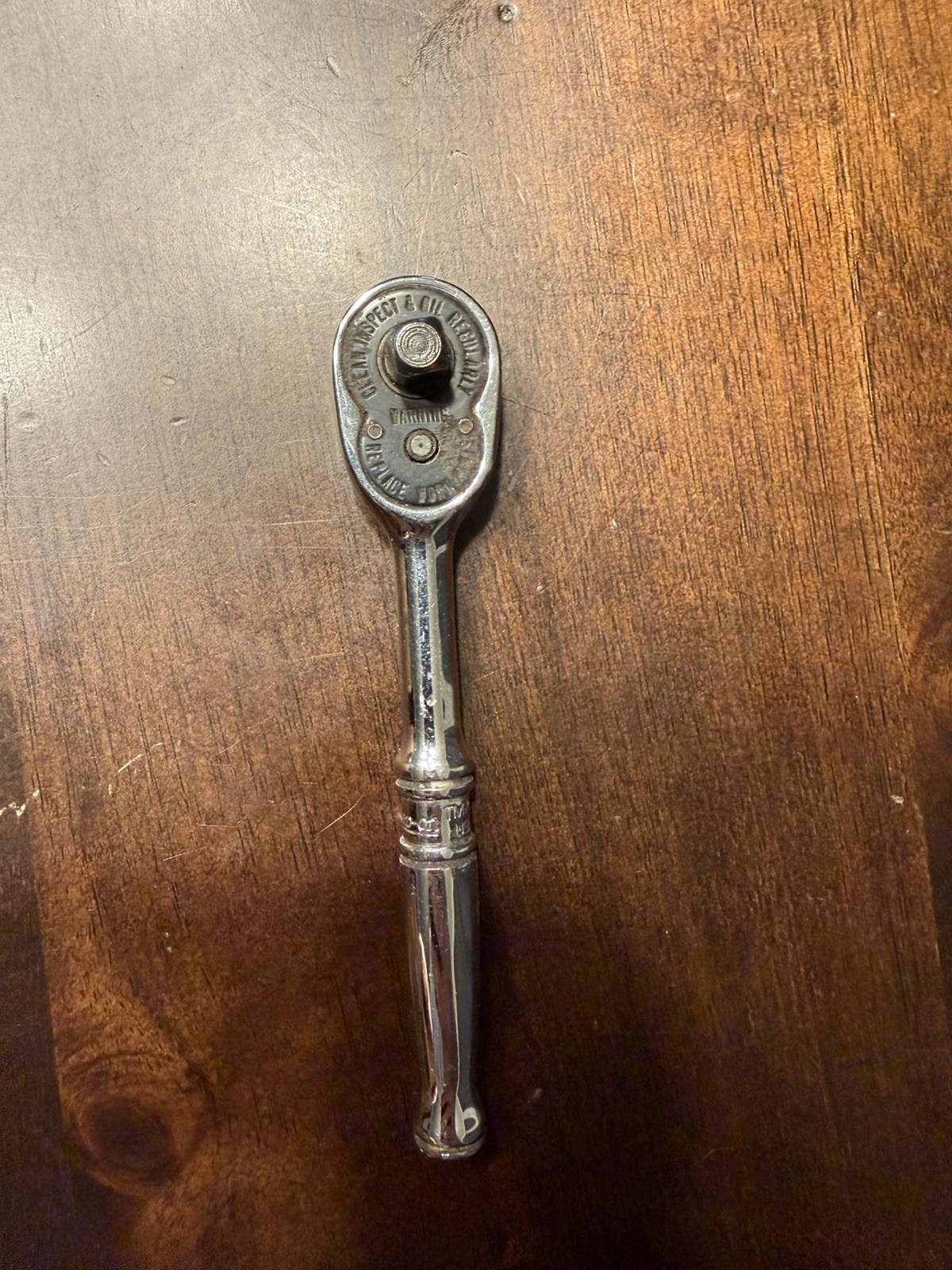 SNAP-ON 1/4″ Drive Chrome Ratchet USA TM70C