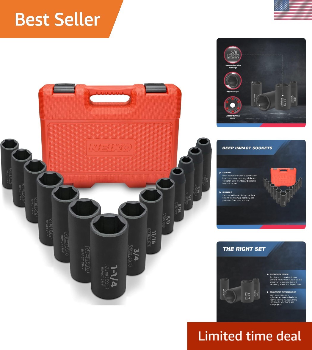 Heavy Duty Impact Socket Set