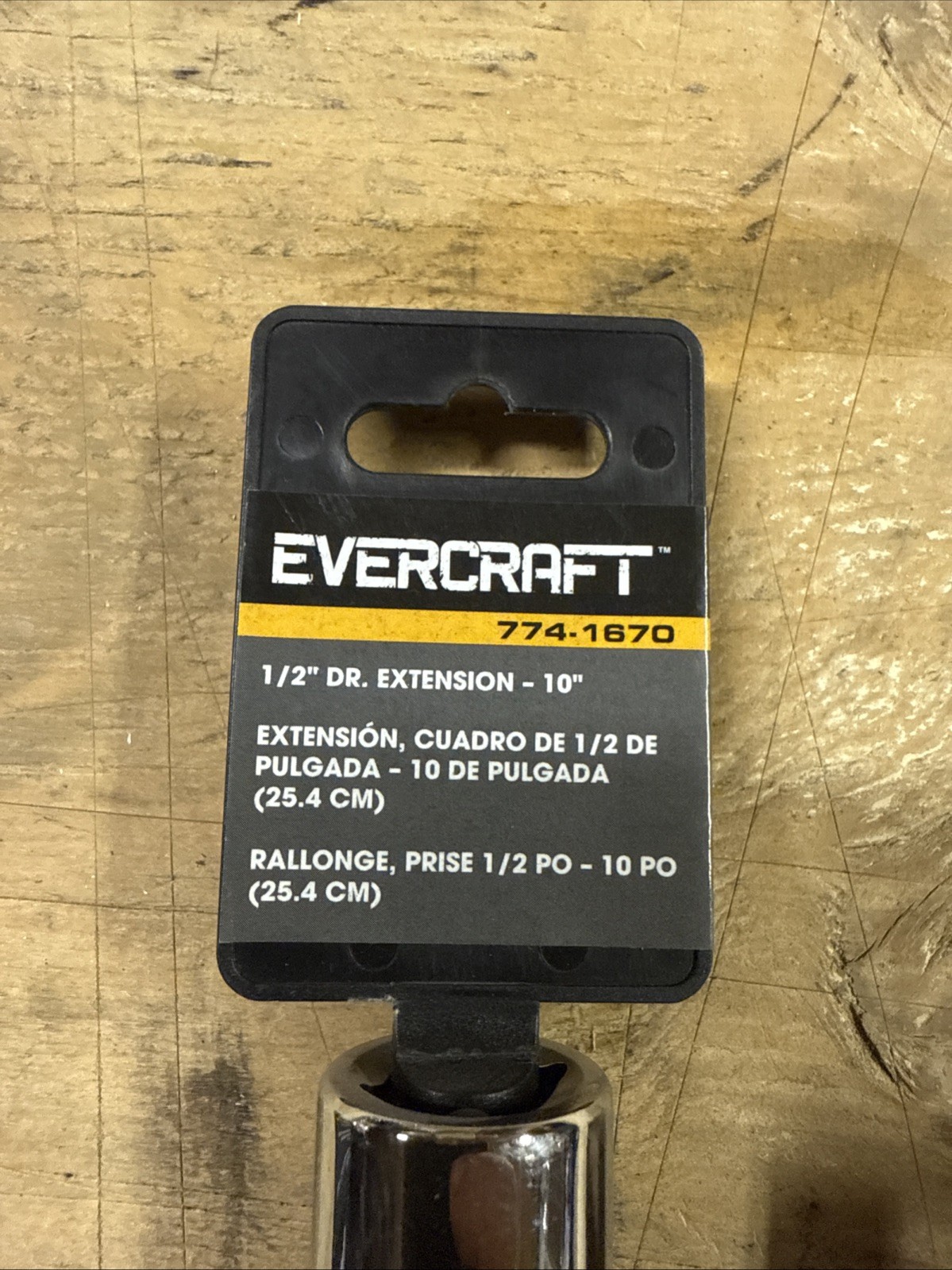 Evercraft 3/8” And 1/2” Drive Extensions Hand Tool Model 774-1476-1670-1675 New