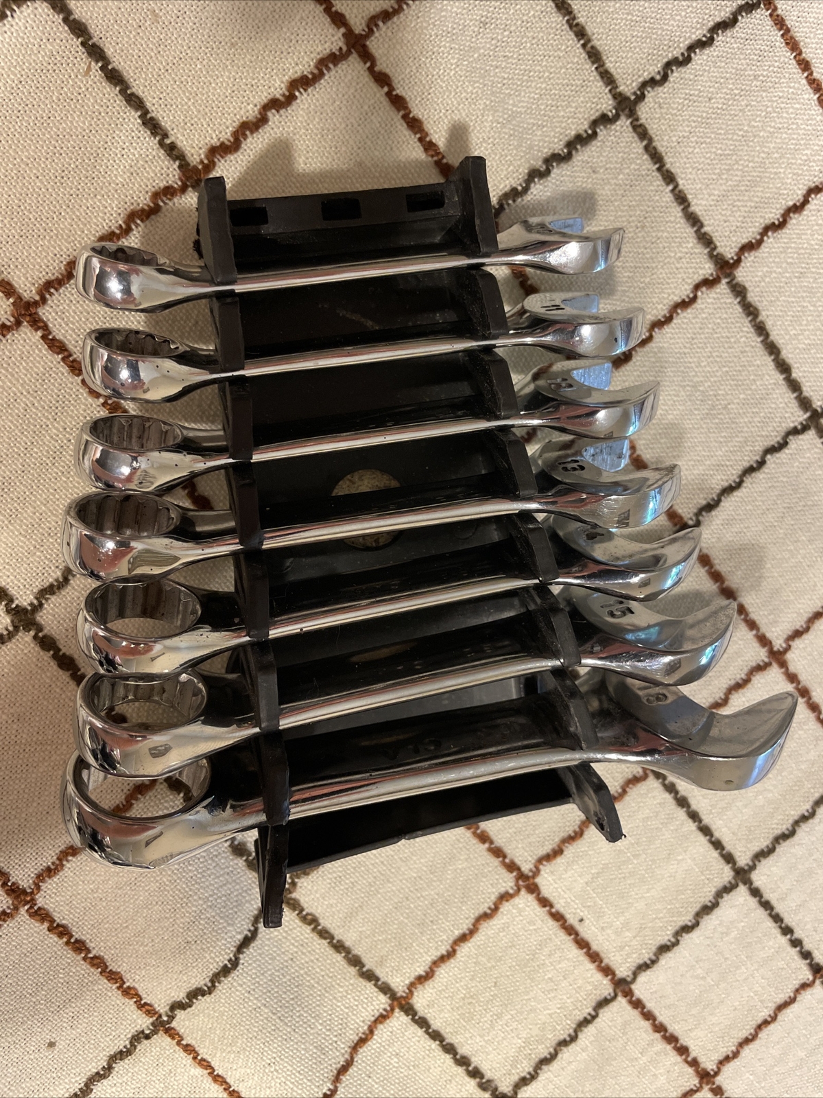 Titan CRV TOOLS MM 10-16 USA STUBBY 12 PT Combination WRENCH 4.5-6Inches