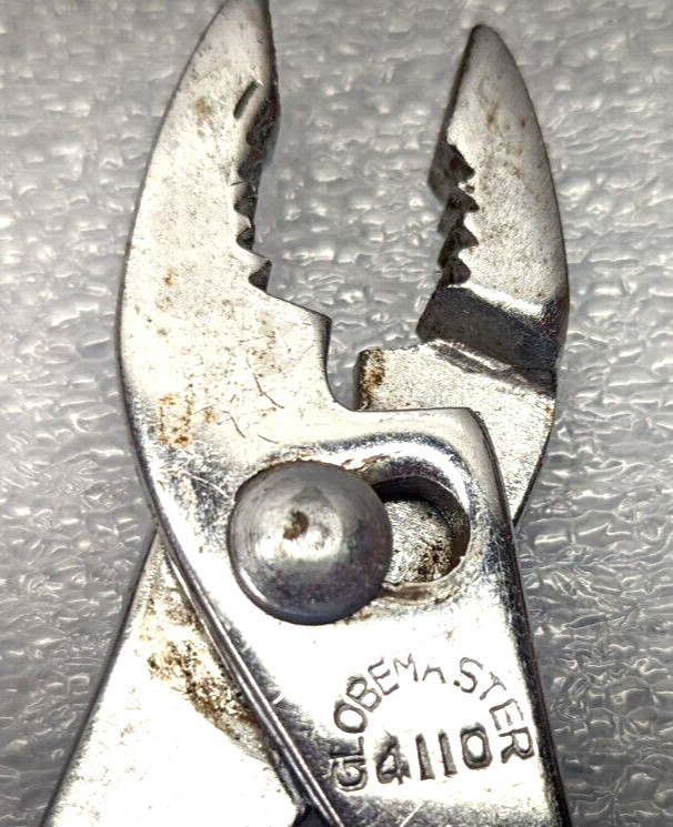 Globemaster 4110 Slip Joint Pliers 6.25″ Long Vintage Made In Japan