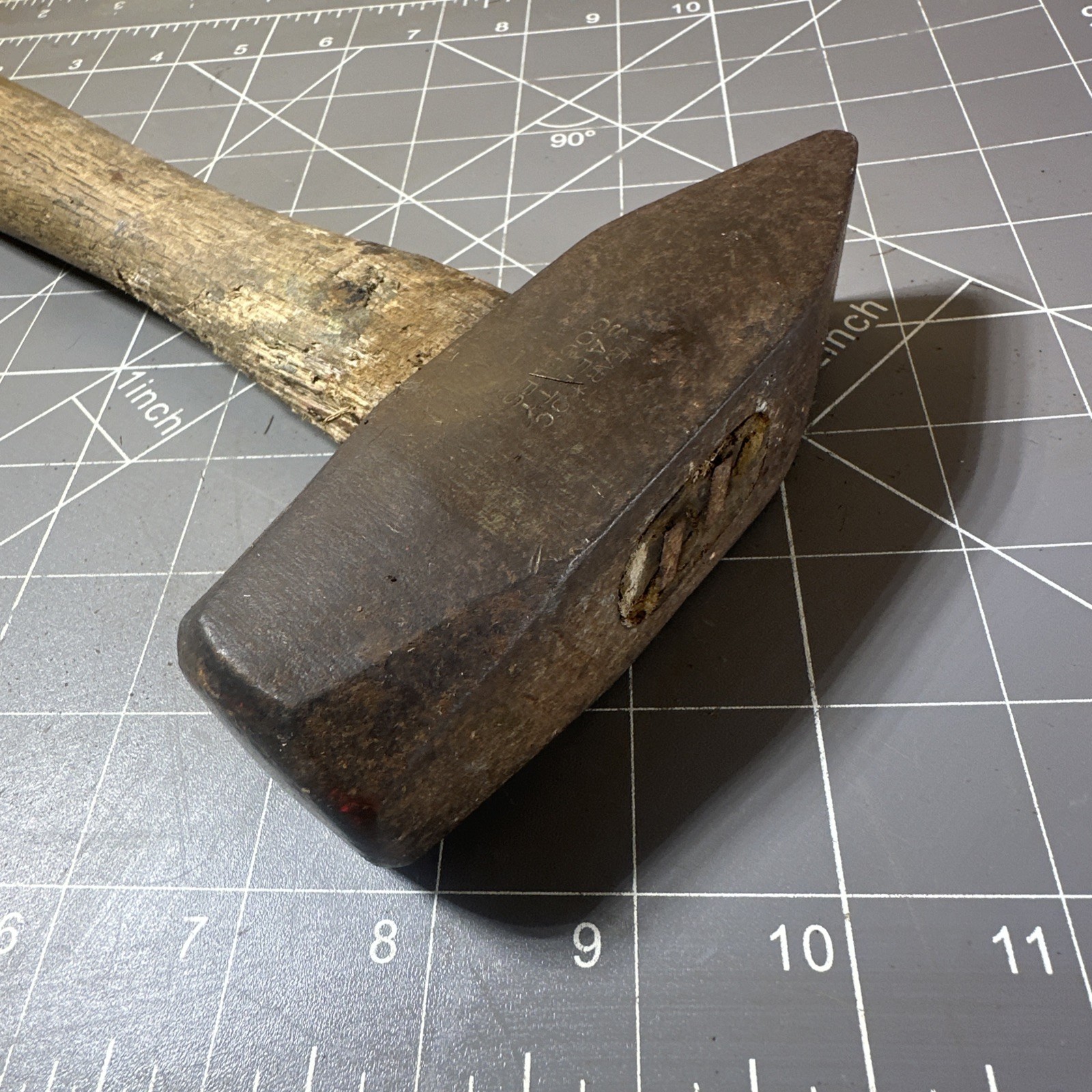 Sears Craftsman USA 40 OZ Cross Engineers Ball Peen Blacksmith Hammer 38262