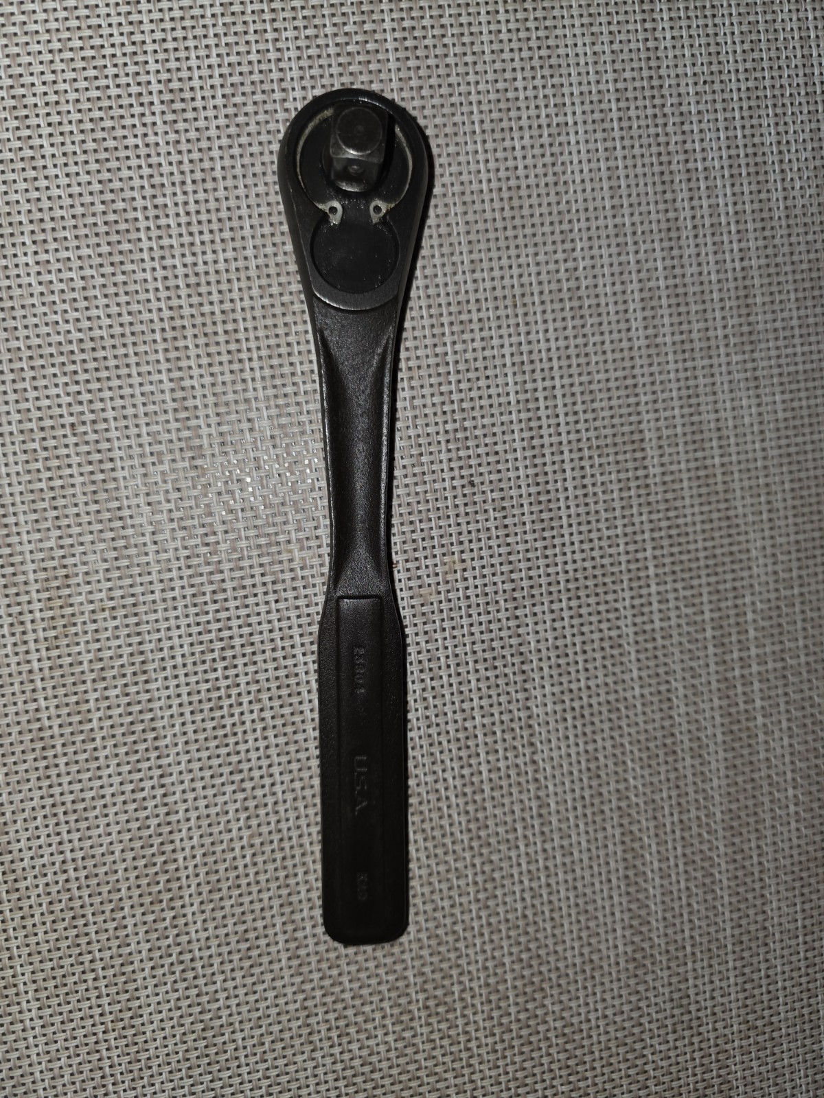 Holy Grail Sears Craftsman Industrial USA Black Oxide 3/8” Ratchet. #23804