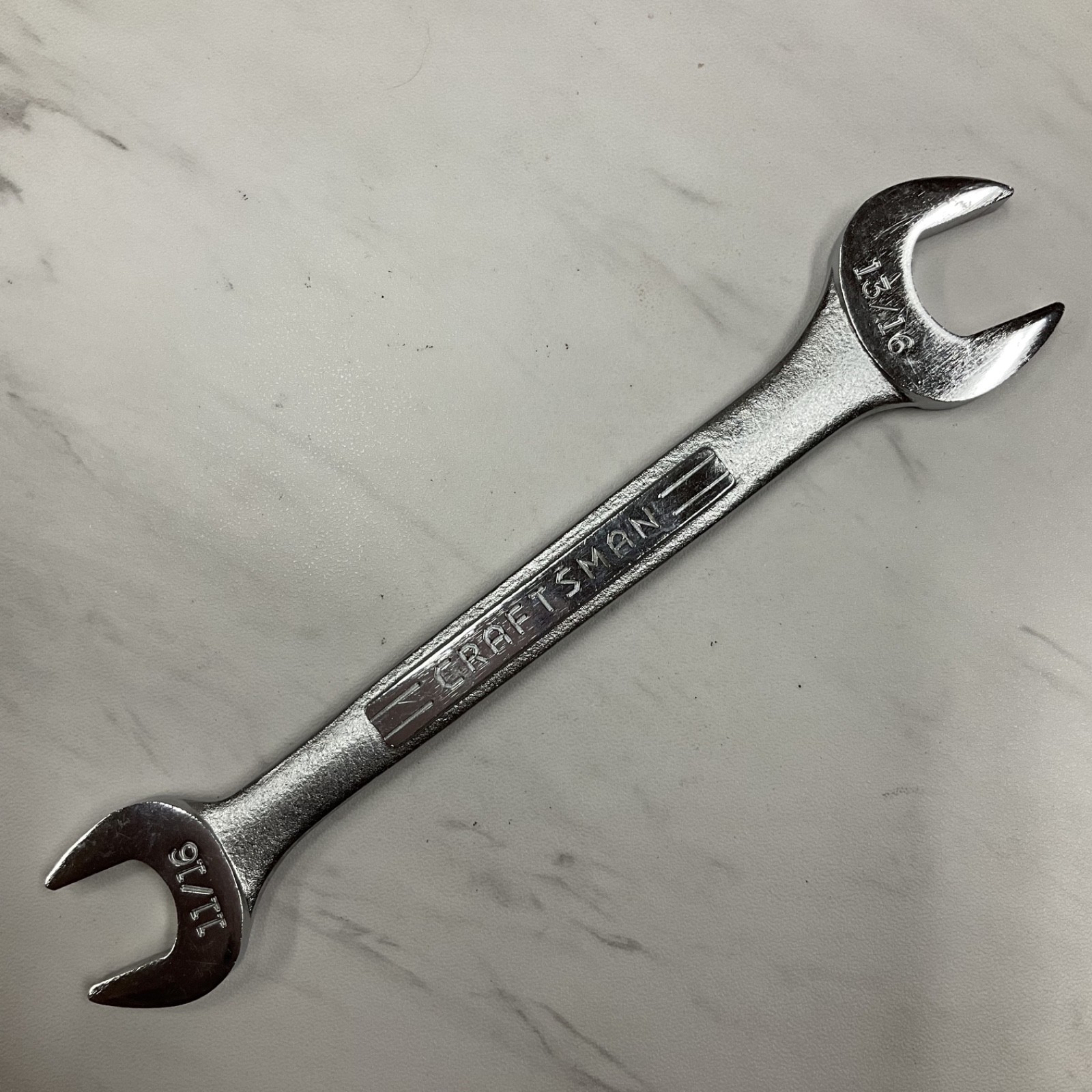 Vtg Craftsman 11/16″ x 13/16″ VV-Series 44591 Double Open End Wrench SHIPS FREE