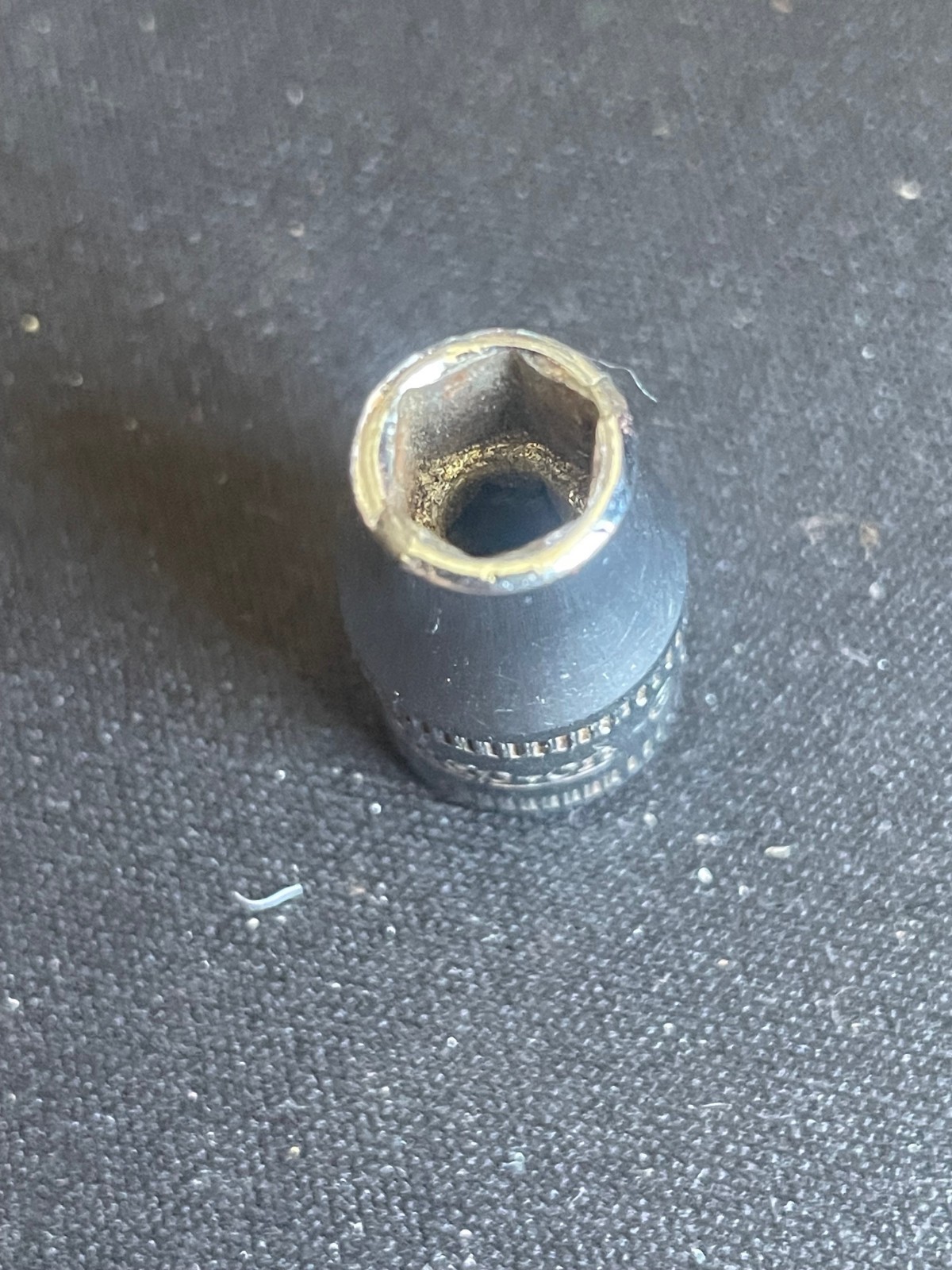 Snap-on Tools TMM6 – 6 Point 1/4″ Drive 6mm Shallow Chrome Socket USA