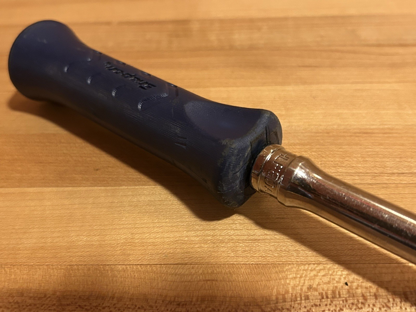 Snap-on Tools | Custom 3/8” FHLF80A Long Flex Power Blue Prybar Handle Ratchet