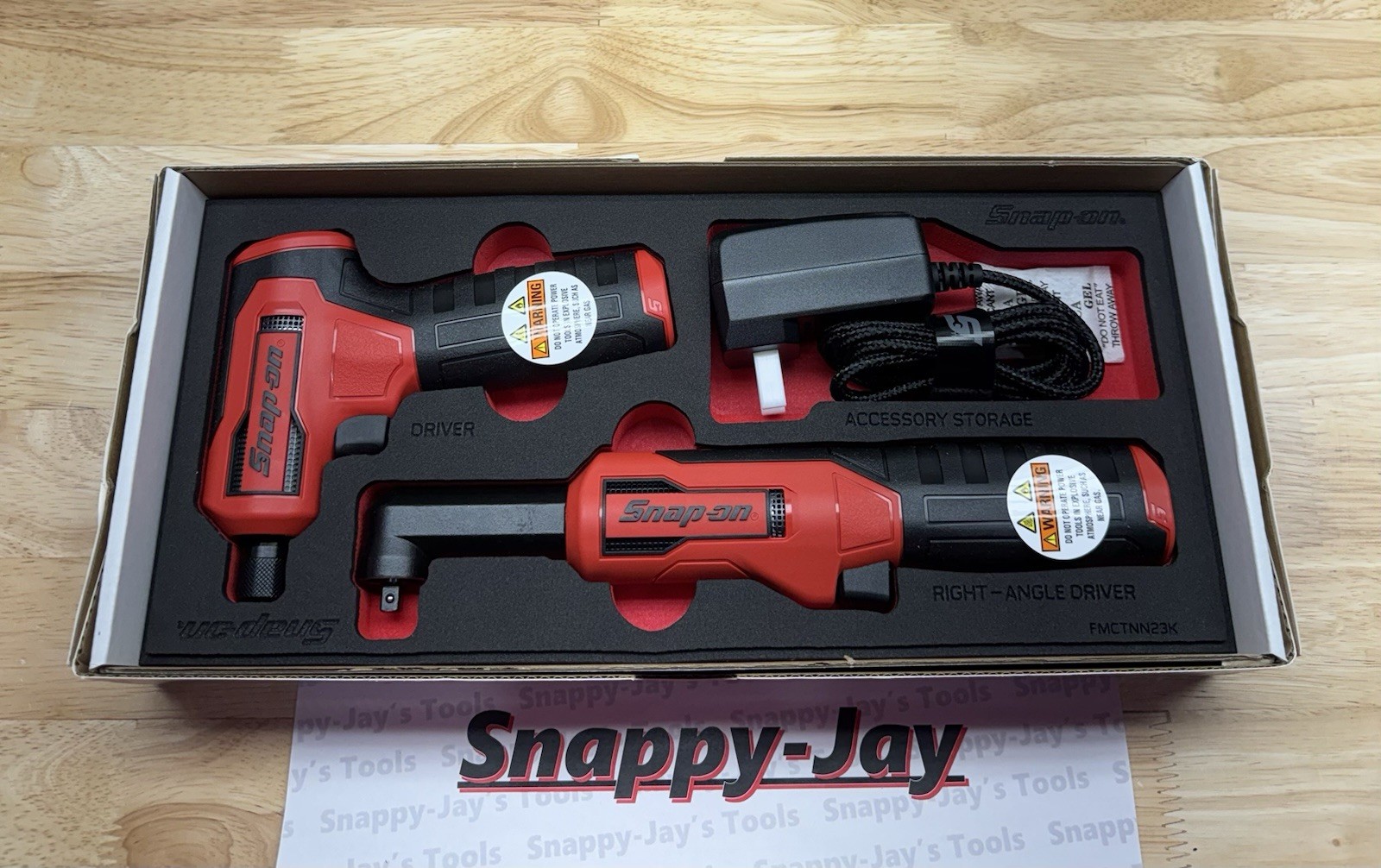 Snap-on Tools NEW 1/4” Drive & Hex 2pc NanoAxcess Tool Kit In Foam CTNN2Q3KF