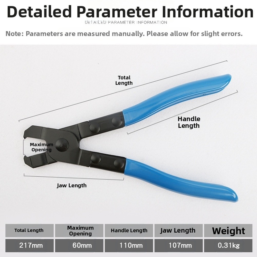 Comfort Grip Hose Clamp Pliers for CV Boot Clamp Wide Jaw Opening Design