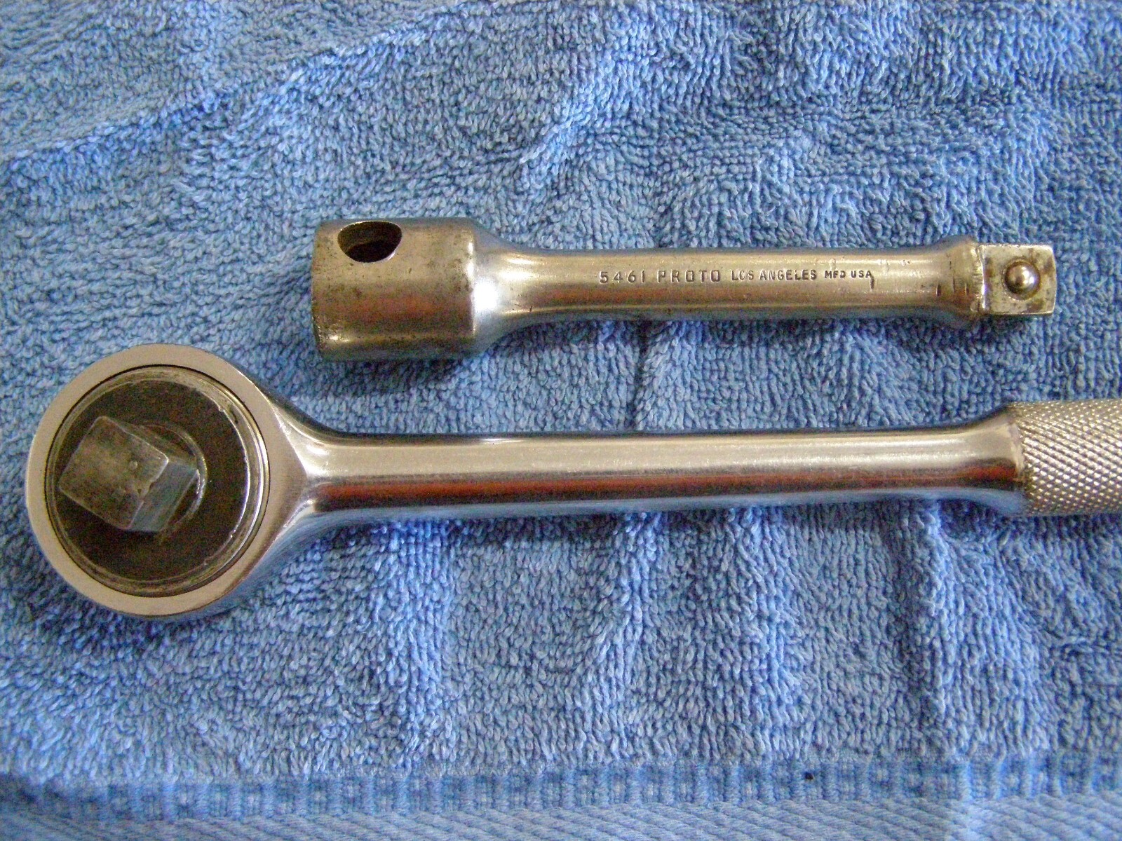 Challenger/Proto 1/2″ Drive 1660-2 Ratchet & 5″ 5461 extension Made in USA