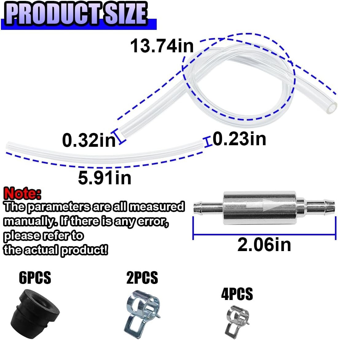2PCS Brake Bleeder Hose, Motorcycle Clutch One Way Check Valve Bleeding Tool Kit