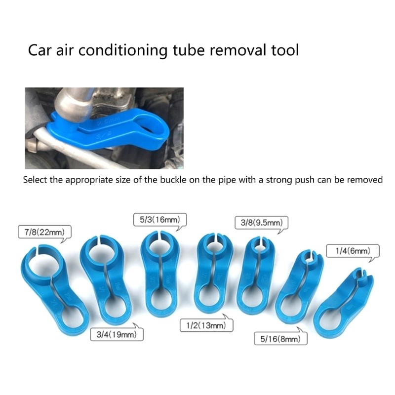 Profession Car Air Conditioning Hose Fuels Line Disconnect Tool with Storage Box