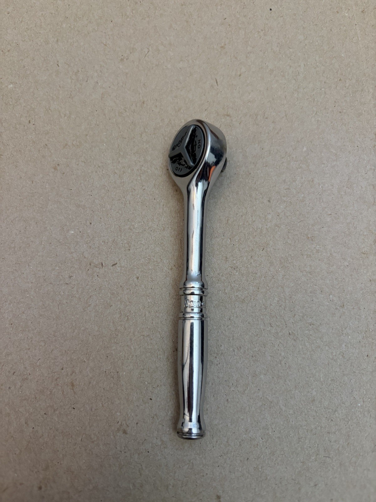 Snap On TM739 Small Round Head Ratchet 1/4″ Drive USA