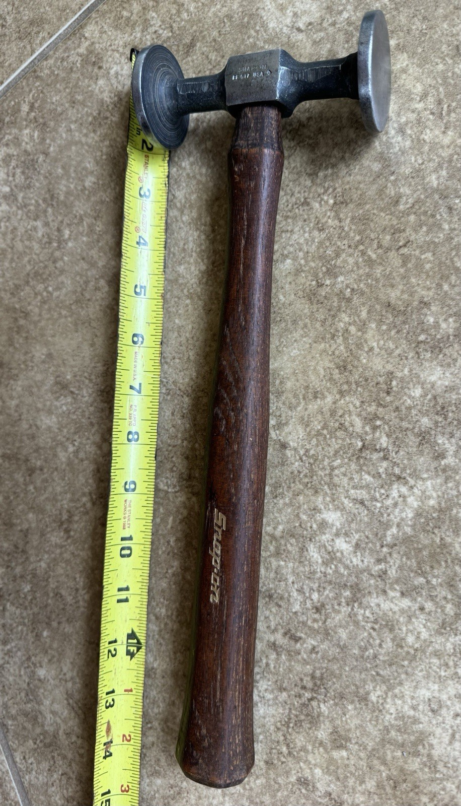 🔴 Snap-On BF617 Auto Body SHRINKING HAMMER 15” – EXCELLENT- U.S.A.