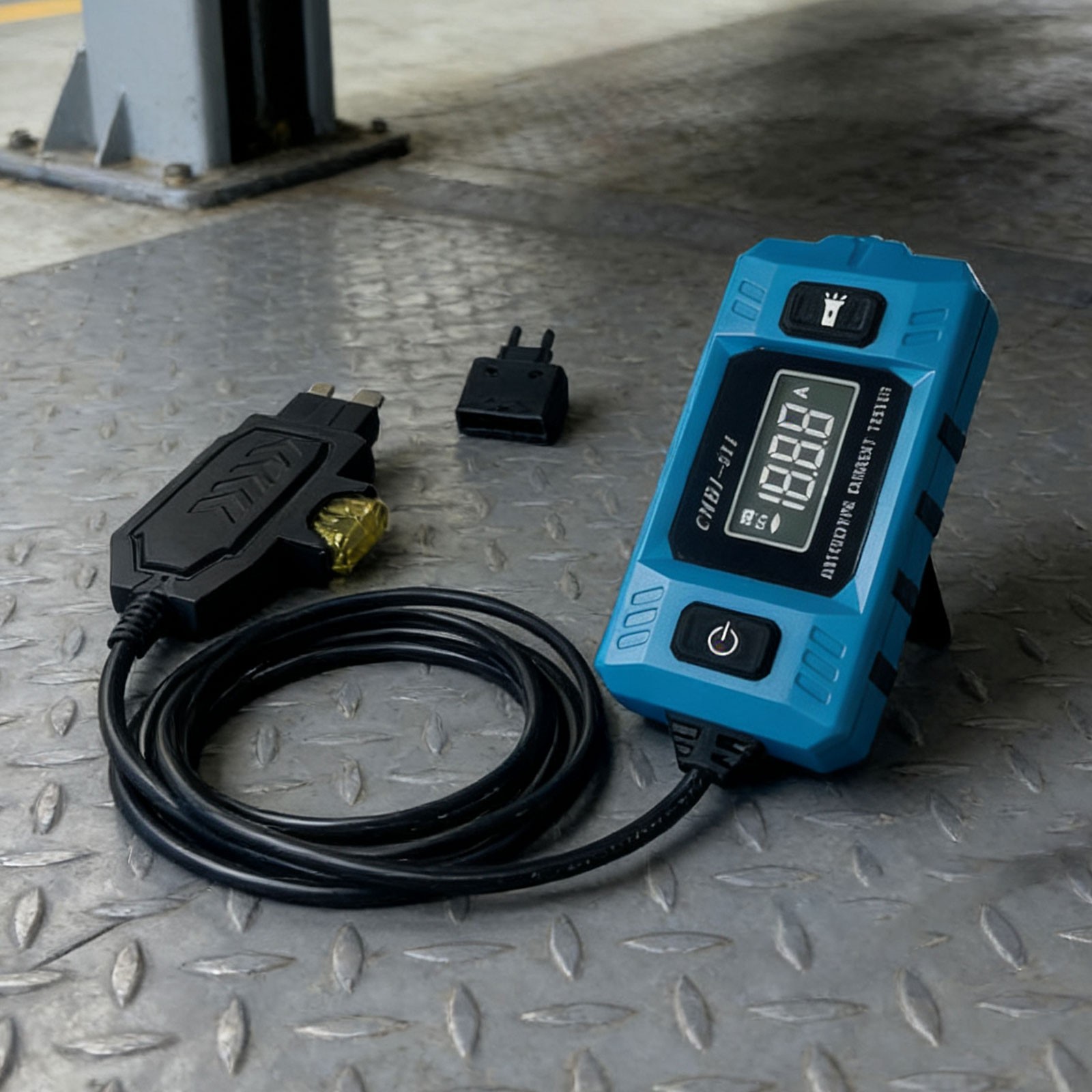 Car Circuit Tester with LED Display for 12V and 0 01 to 19 99 Amp Range