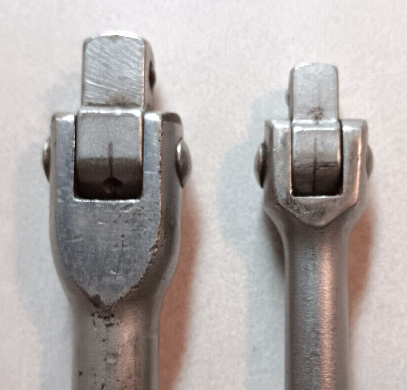 VINTAGE PRECISION-BILT #9044 1/2 DR AND #9074 3/8 DR BREAKER BAR 1940’S