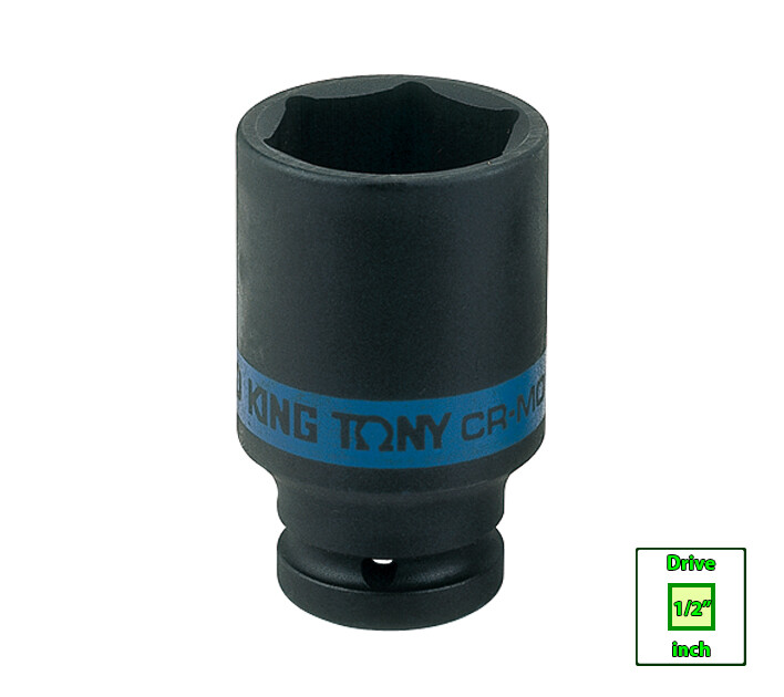 1/2″ drive 6PT Impact Thin Wall Socket KING TONY 17 19 21