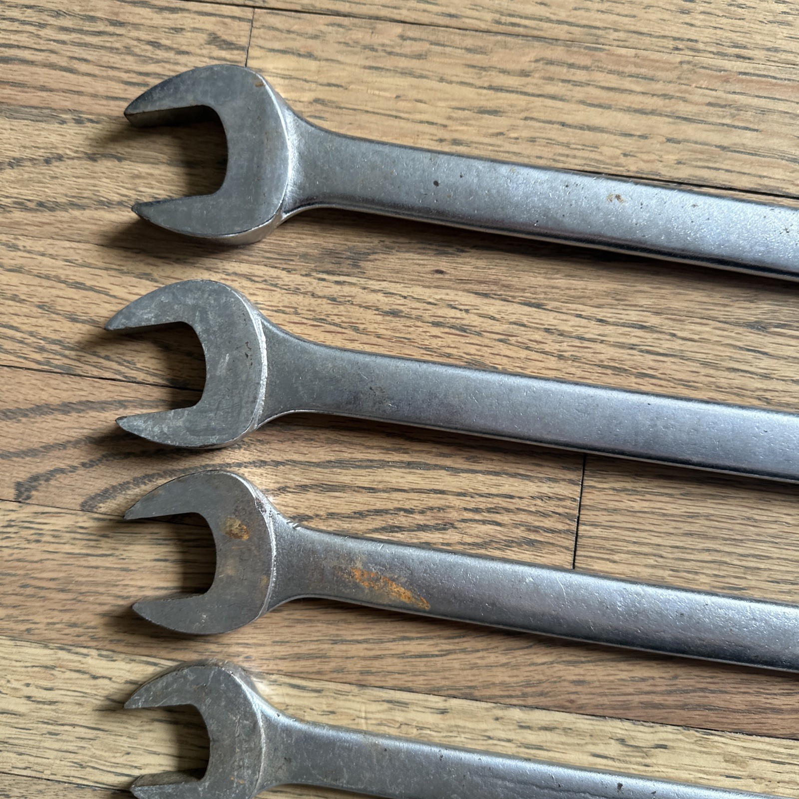 Challenger Proto SAE 8pc Combination End Wrench Set USA 1 15/16 7/8 13/16 3/4 +