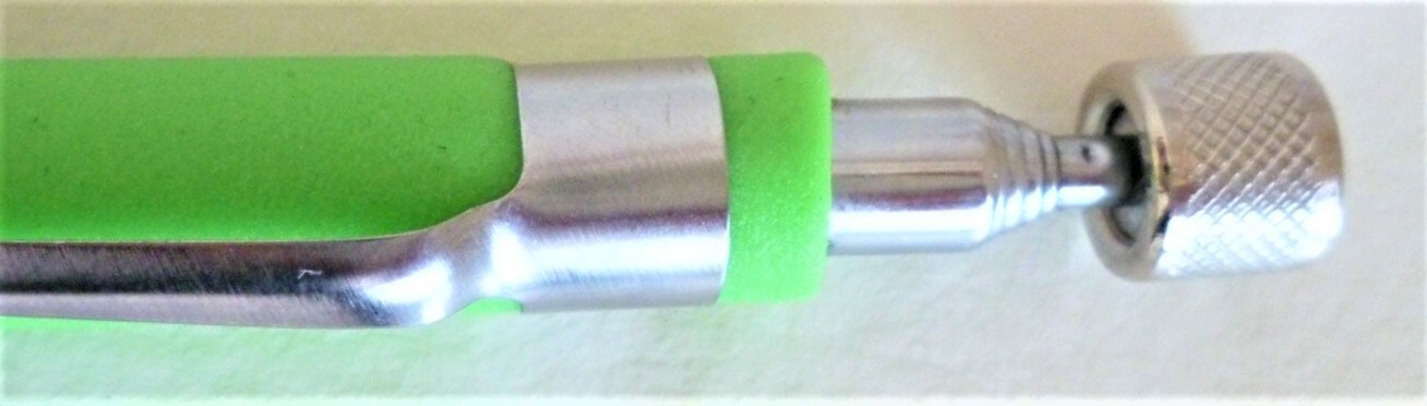 Snap-on’s BLUE POINT MAGNETIC PICK UP TOOL PHT5 *GREEN* TELESCOPING TO 25.5″ NEW
