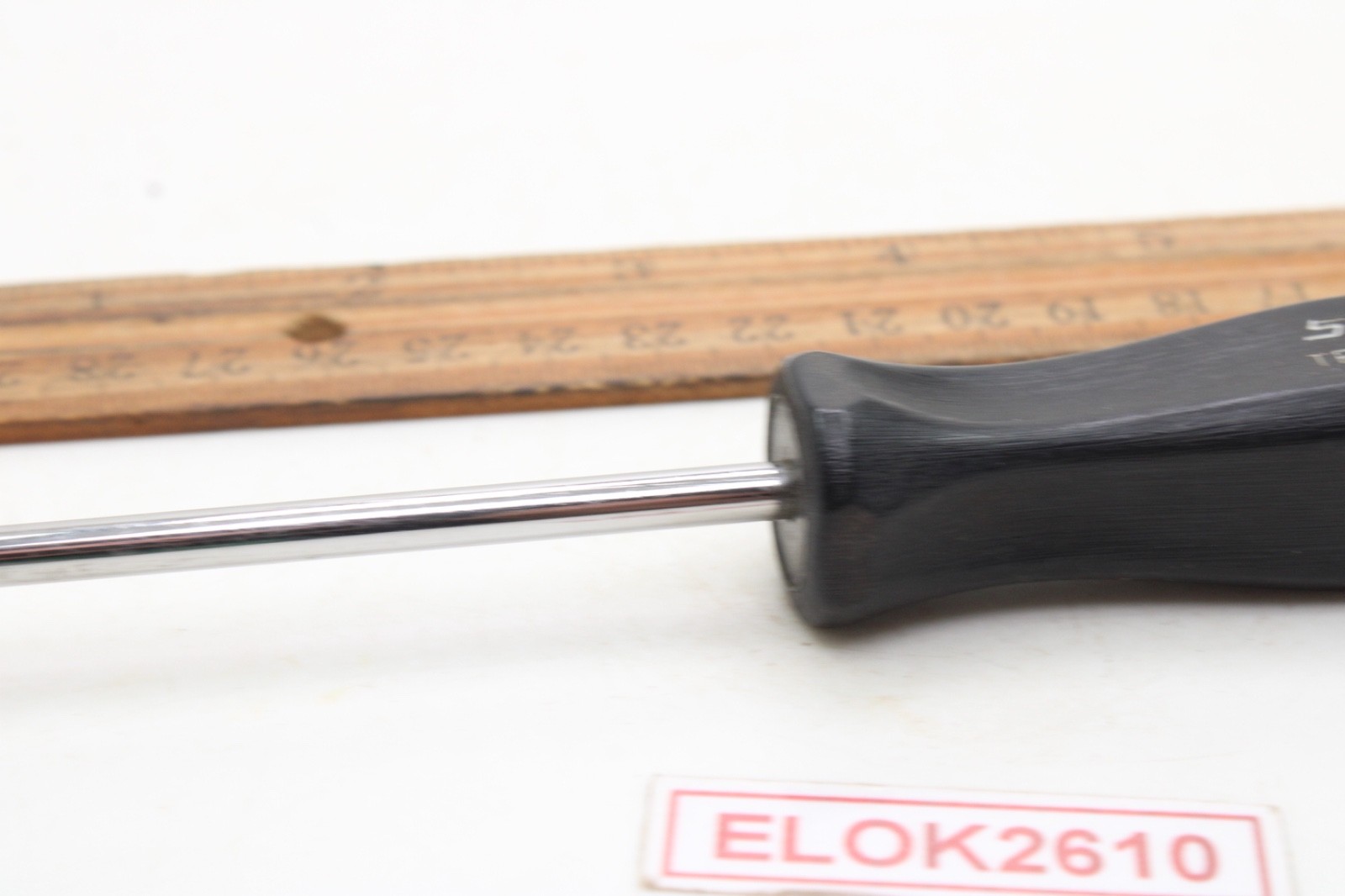 Snap-On Tools TR107A Tire Valve Core Removal Tool Black Hard Handle USA