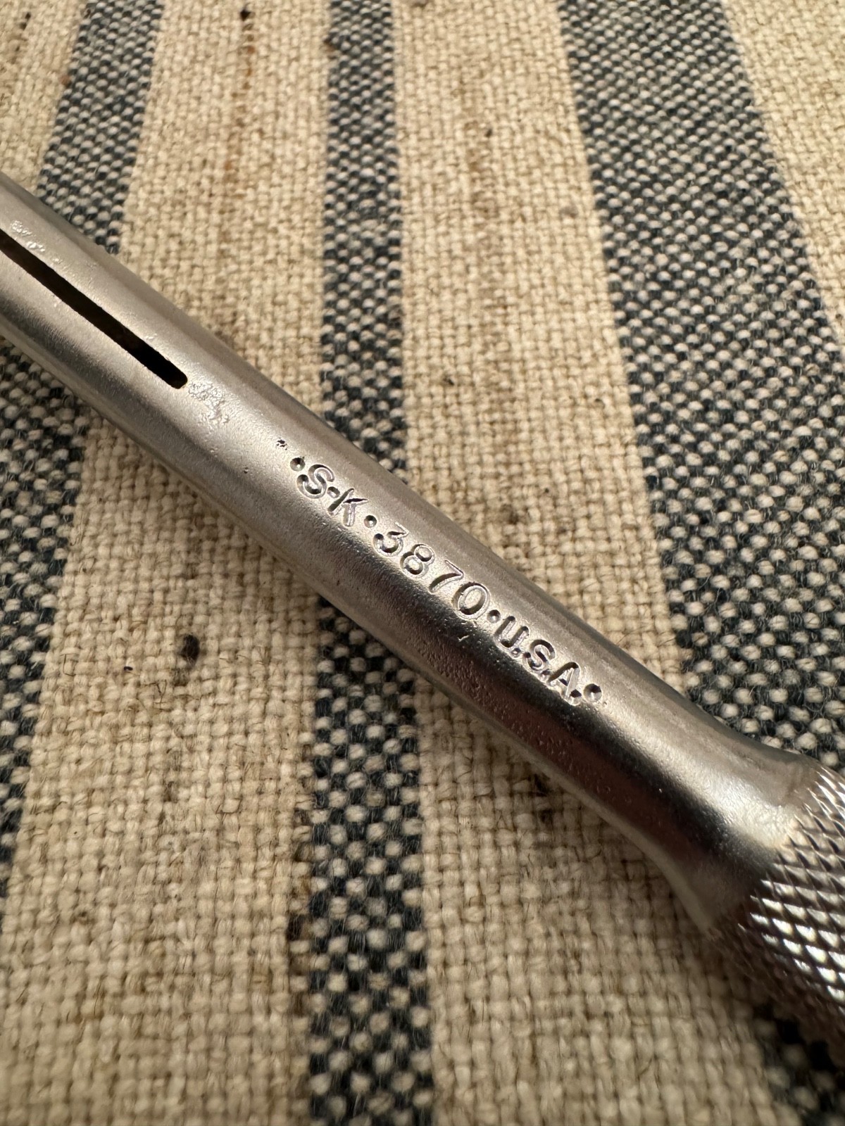 S-K Tools 3870 Roto-Ratchet 3/8” Drive Swivel Head Ratchet USA Vintage