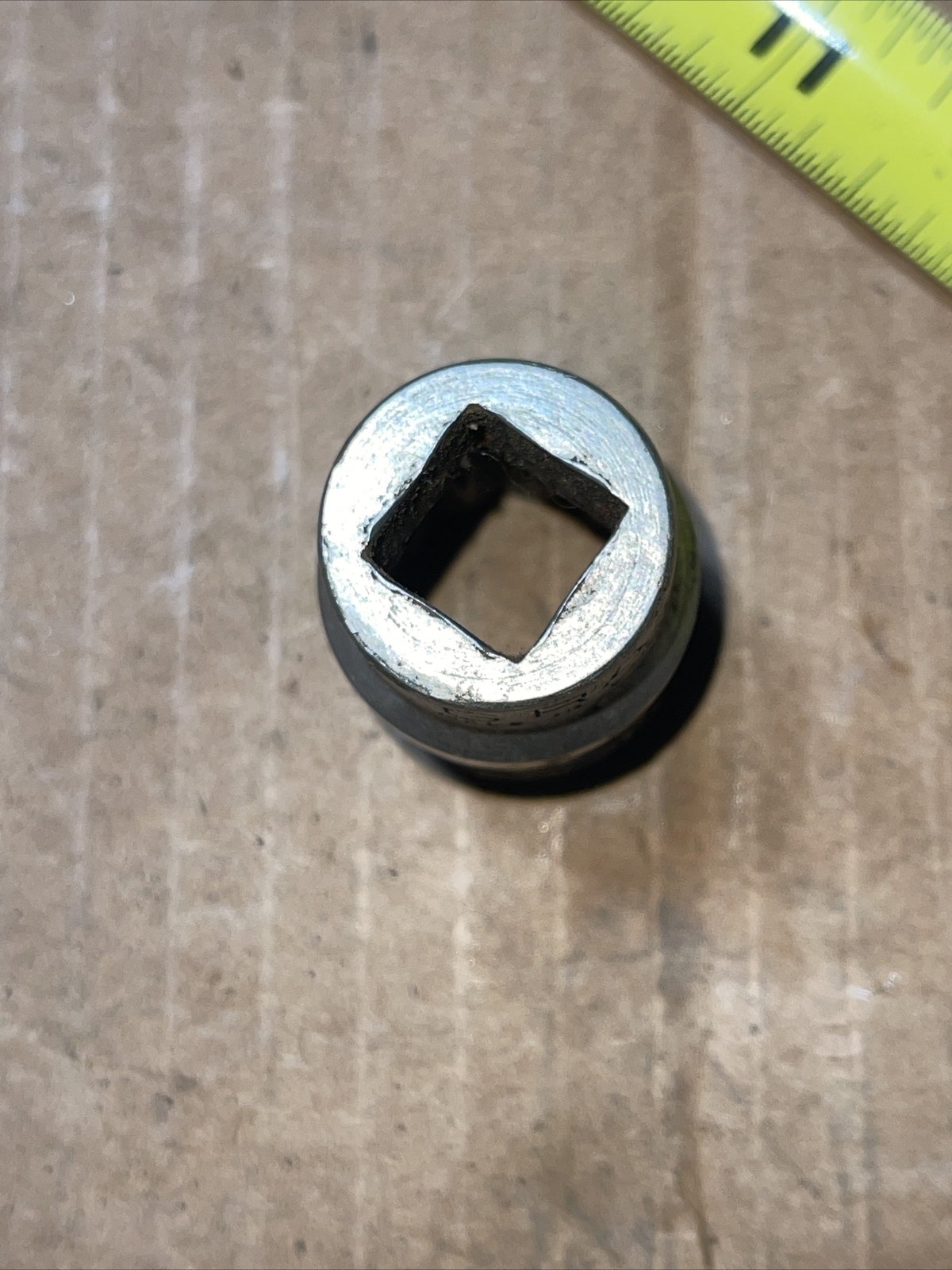 Gray Canada D425 25/32 In SAE 1/2” Drive 12 Point Socket Vintage