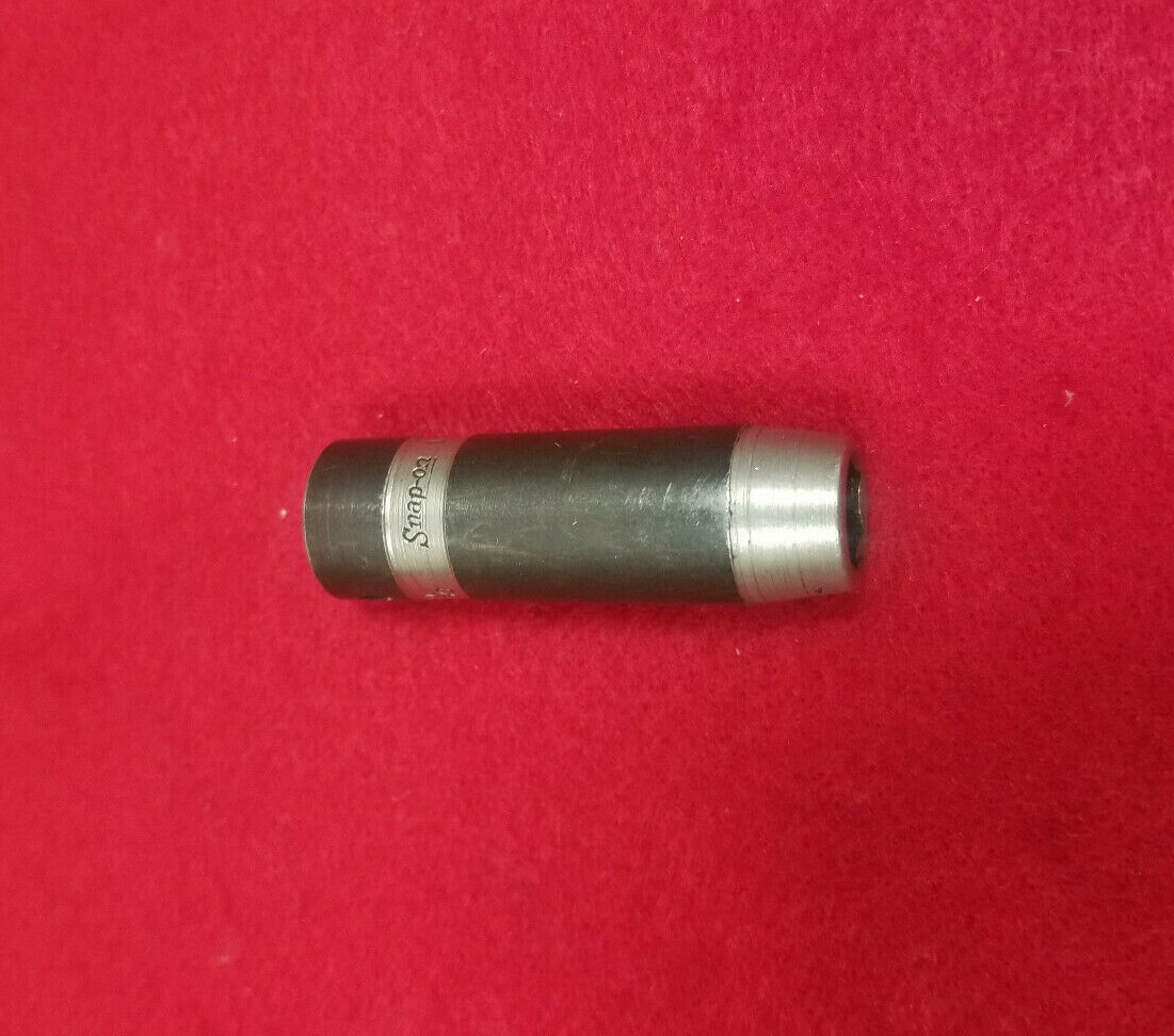 Snap-On Collectable 3/8″ Dr. 6pt 9mm Metric Deep Impact Socket SIMFM9 Two Tone