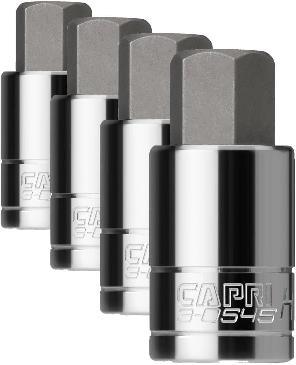 High-Quality 17mm Hex Bit Socket Set, 1/2″ Drive – Pack of 4