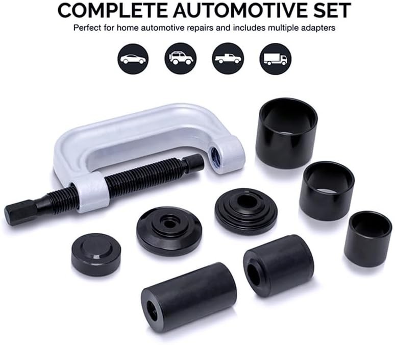 Universal 10PC Ball Joint Removal Tool Kit for Light Trucks & Cars – Durable