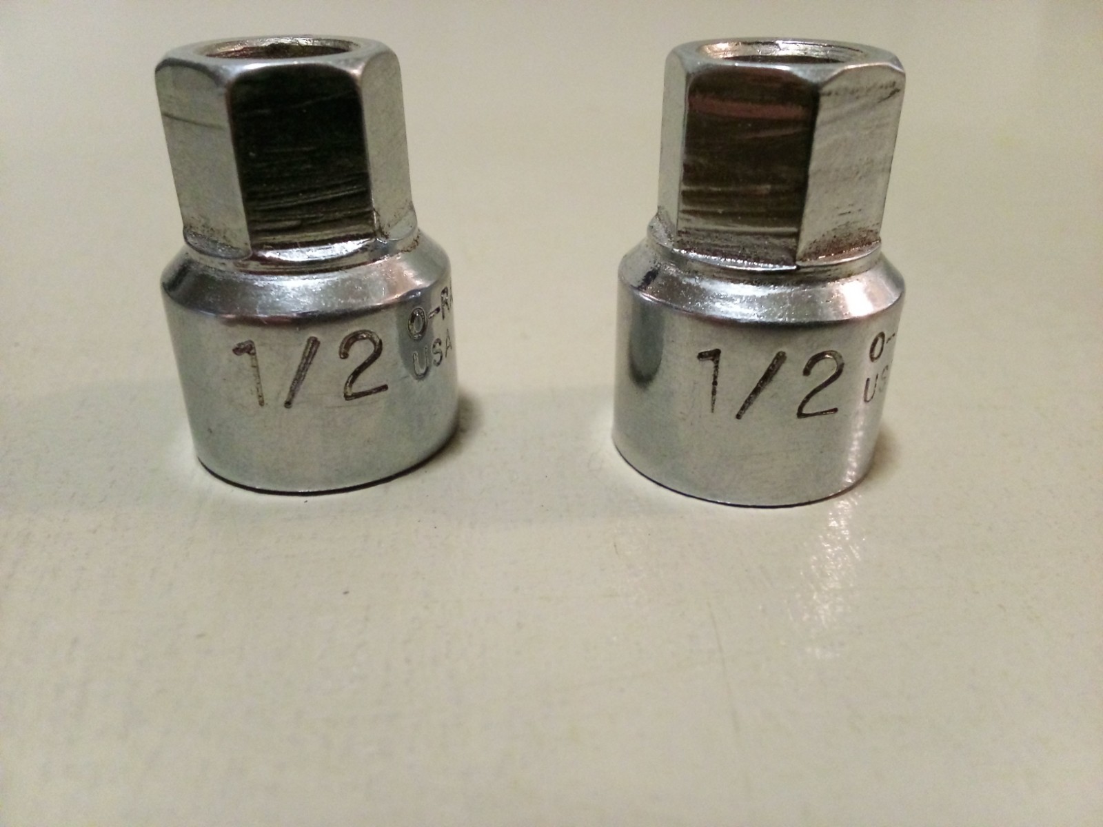 O-Ratchet sockets 1/2″ Pair. USA