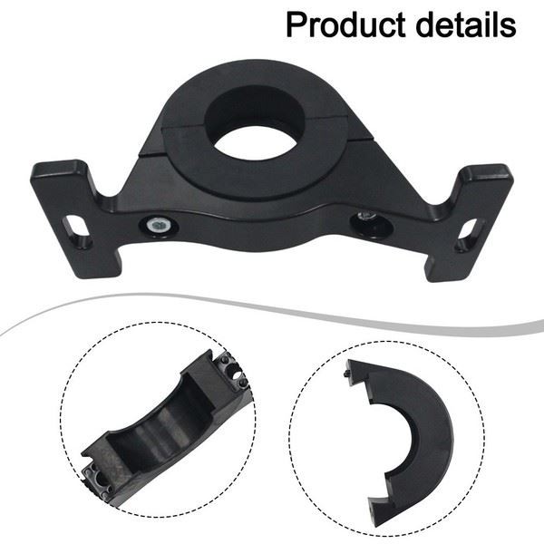 Driveshaft Mount 6061-T6 Aluminum Alloy Rubber Bushing Two-piece Construction