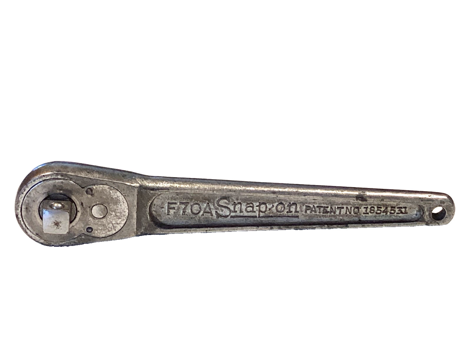 Snap On Tools USA Vintage 3/8” Drive Ratchet With RARE Needle Shift Lever F70A