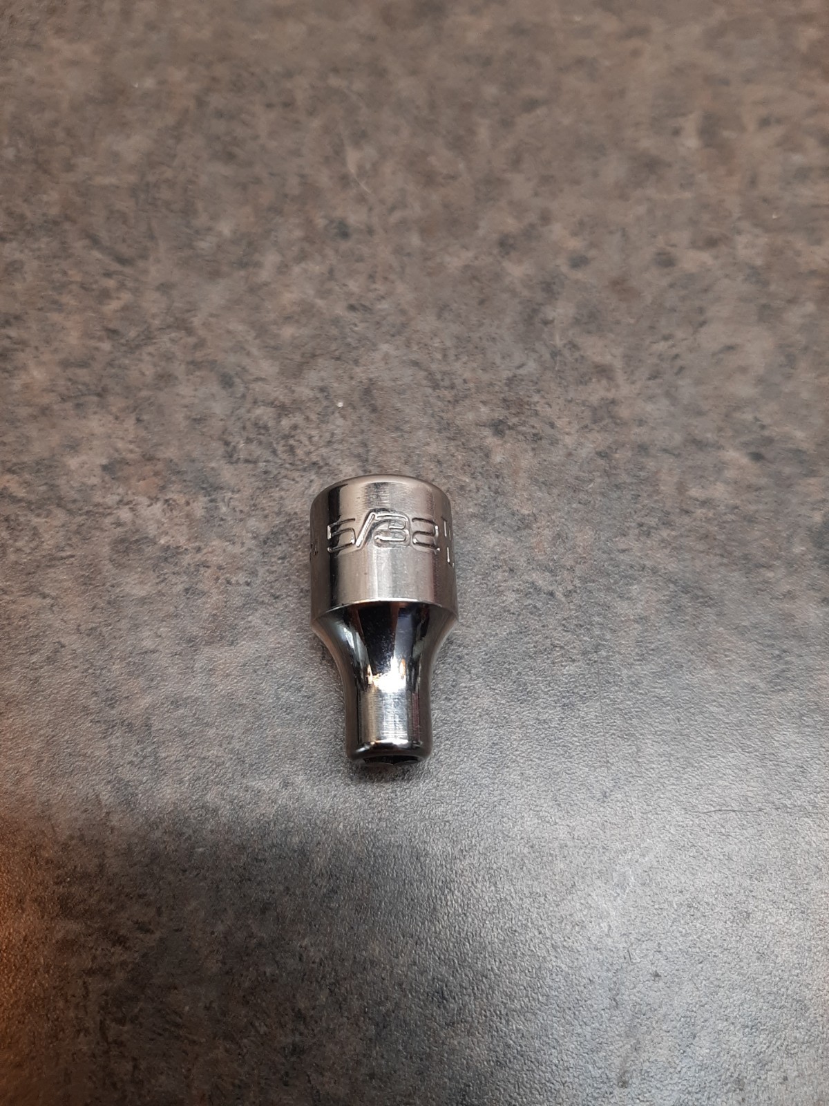 Snap-on Tools USA NEW 1/4″ Drive 6-POINT SAE 5/32” Shallow Chrome Socket TM05