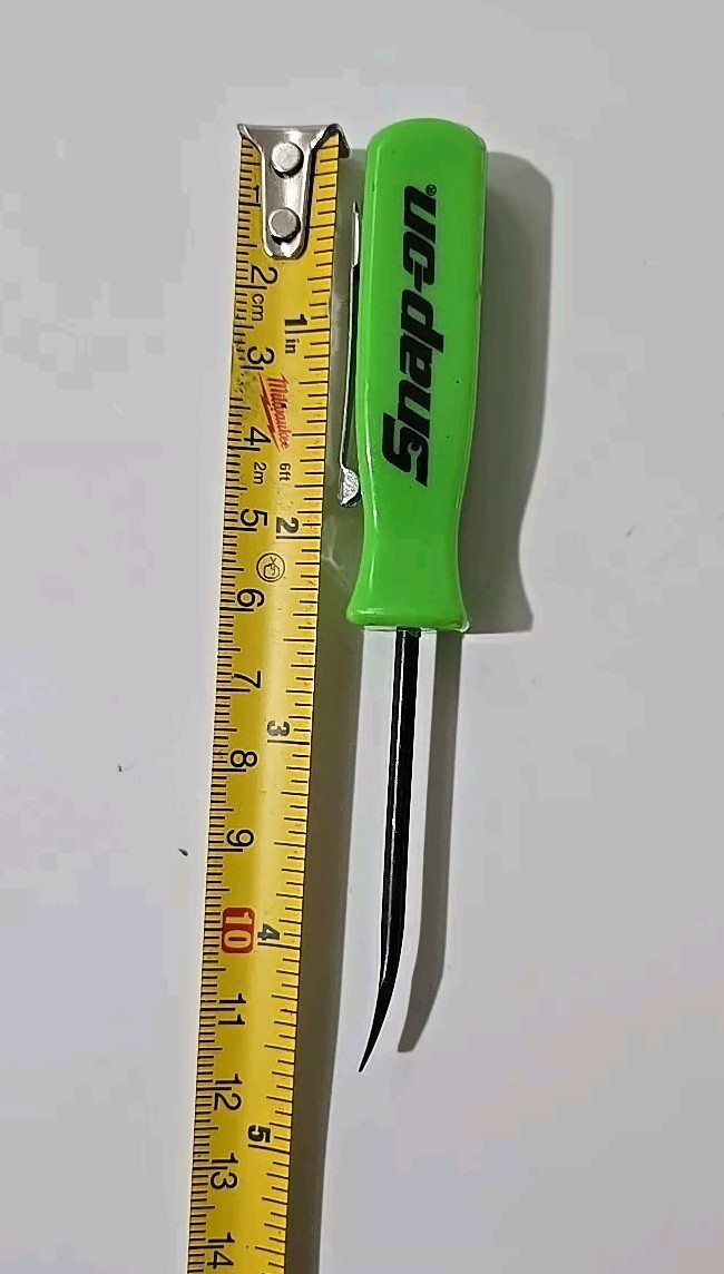 2X Green Snap on tools Promo PRY BAR screwdrivers per order pocket Clip NEW+GIFT