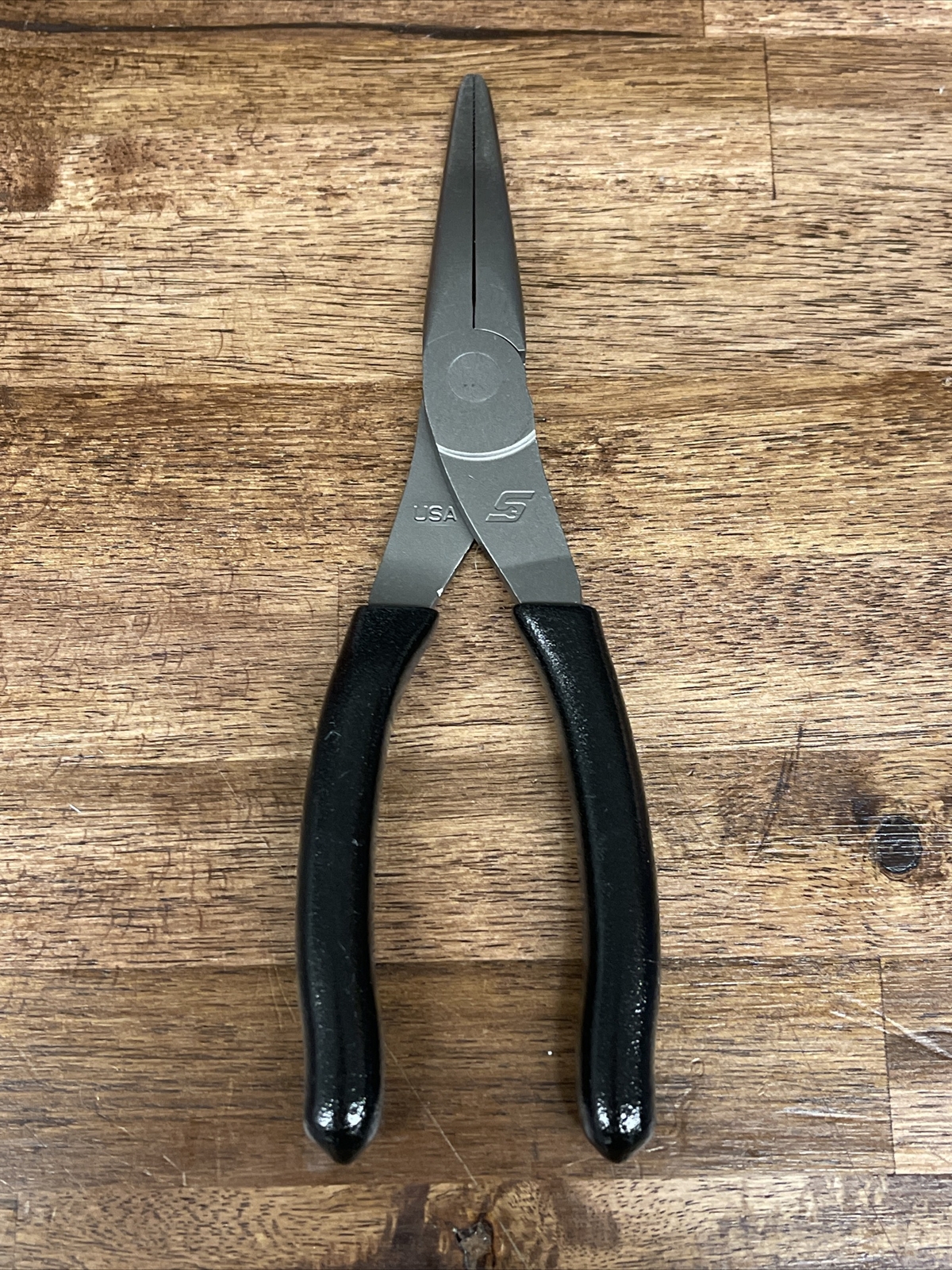 *NEW* Snap On 96ACF – 8″ Talon Grip™ BLACK NEEDLE Nose Pliers FREE SHIPPING