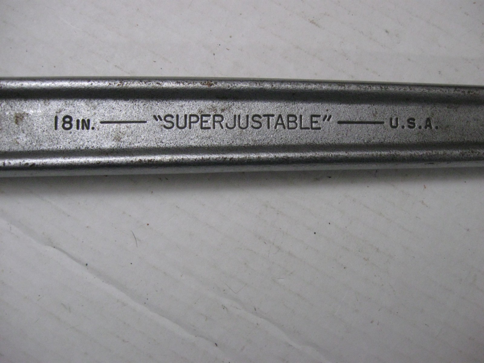J.H. Williams and Co. 18in. Super Adjustable Wrench No.???