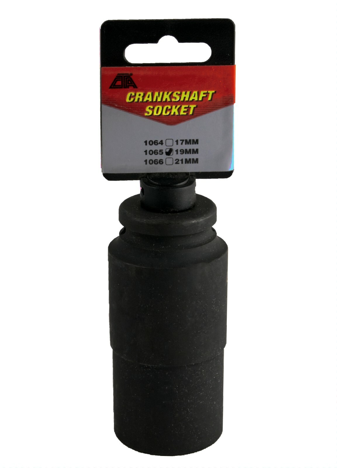 19mm Crank Bolt Crankshaft Socket – 1/2 Square Drive for Honda & Toyota Vehicles