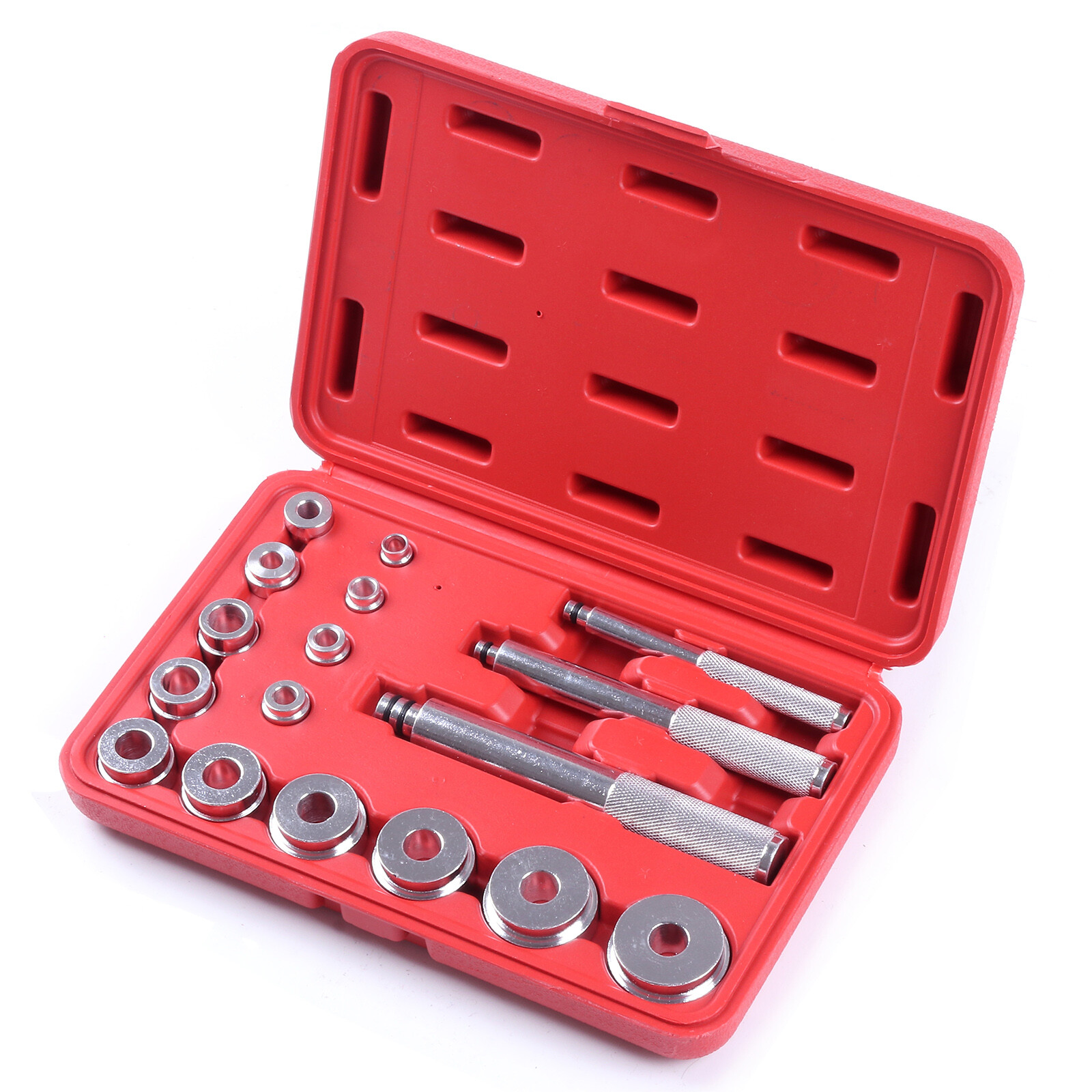 17PCS Universal 10-42mm Car Wheel Bearing Race Seal Bush Driver Master Tool Kit