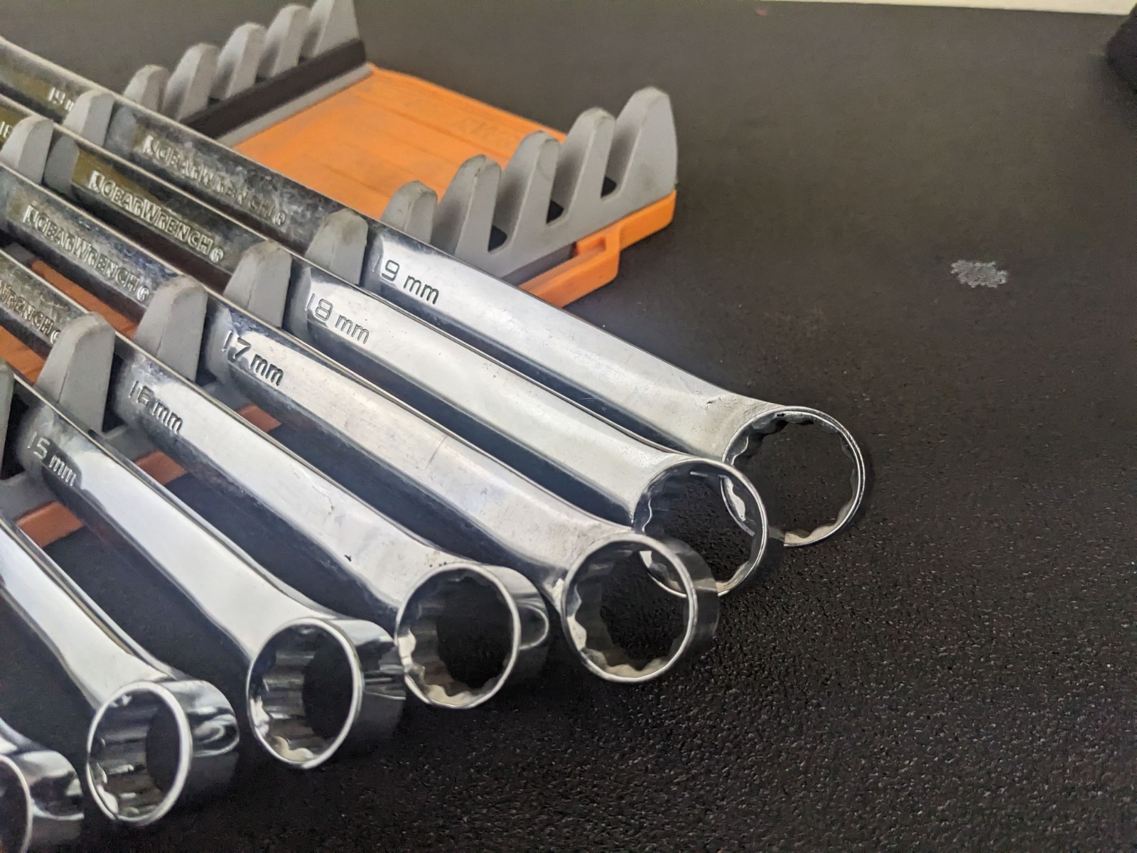 #bm676 Gearwrench 85988 12 Piece Metric XL 0º Ratcheting Double Box Wrench Set