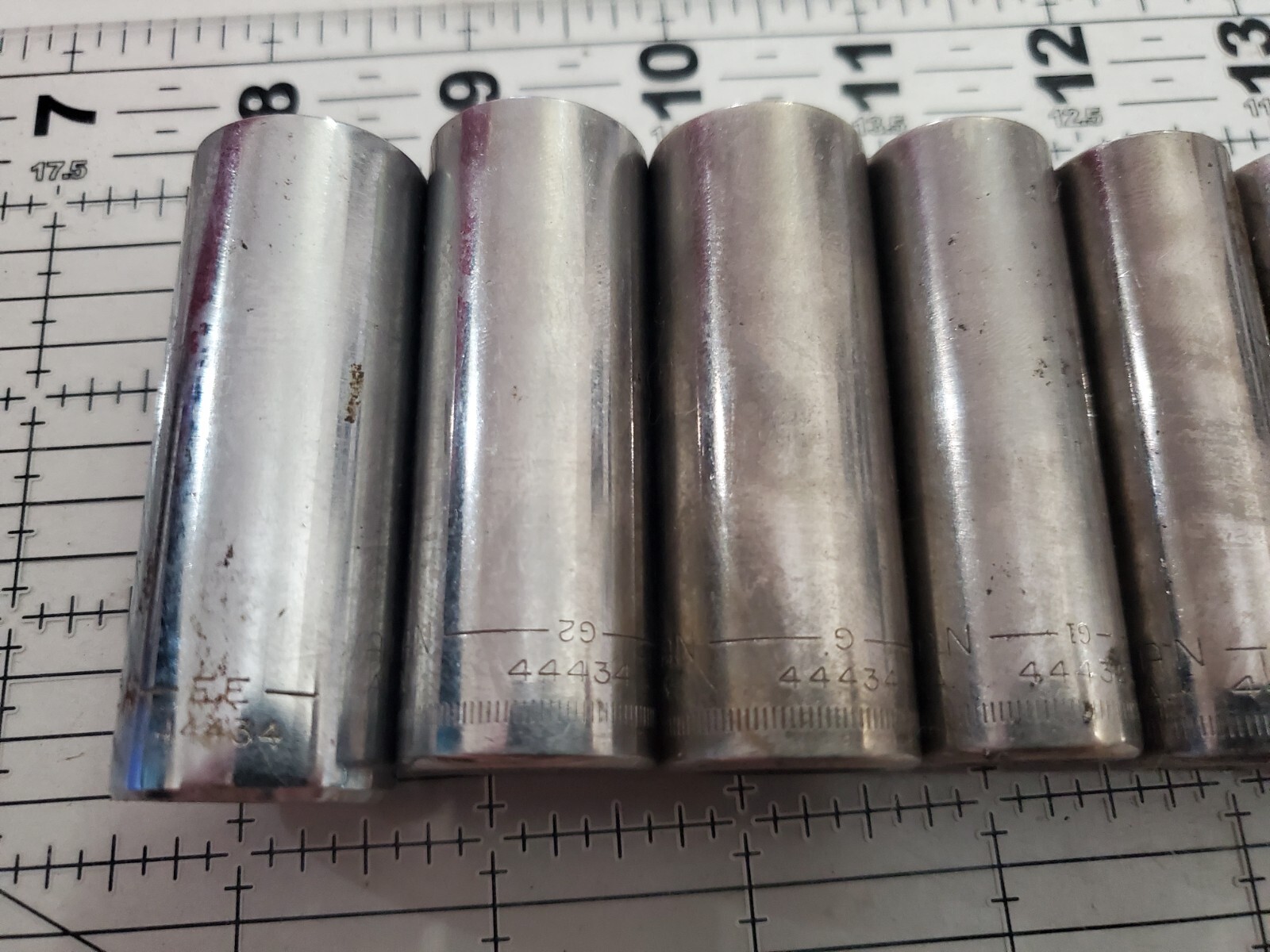 Craftsman USA 3/8″ Drive Deep Socket Set Metric 6 Point Tool MANY DUPLICATES