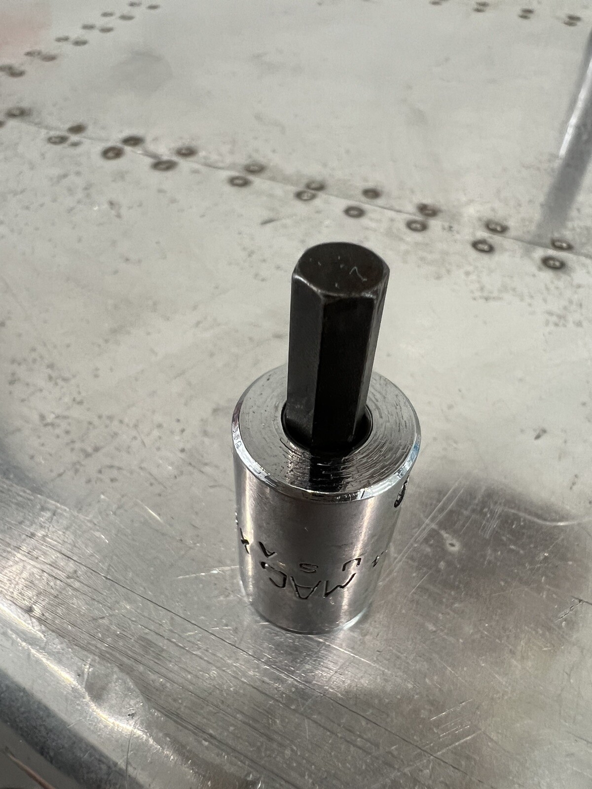MAC X86DS 3/8 inch drive 1/4 short hex bit
