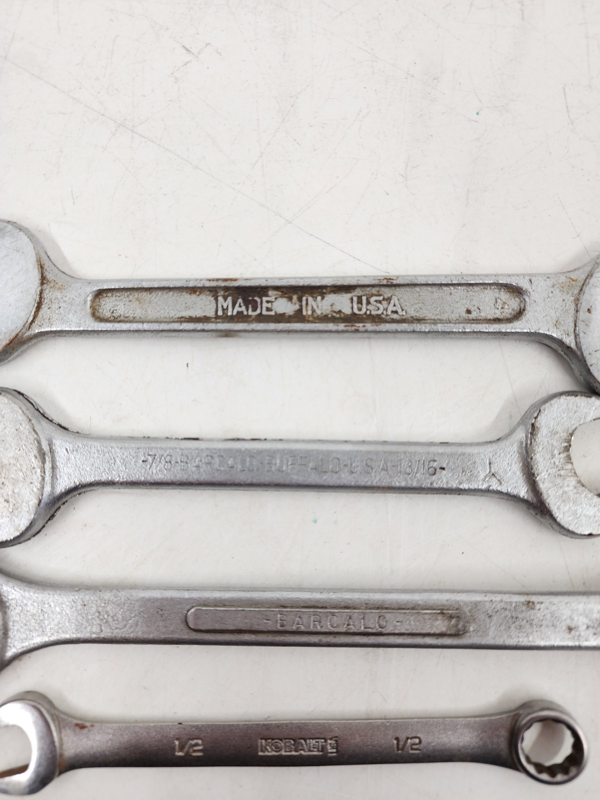 USA Made Wrenches Various Brands And Sizes Metric Standard Lot Of 13