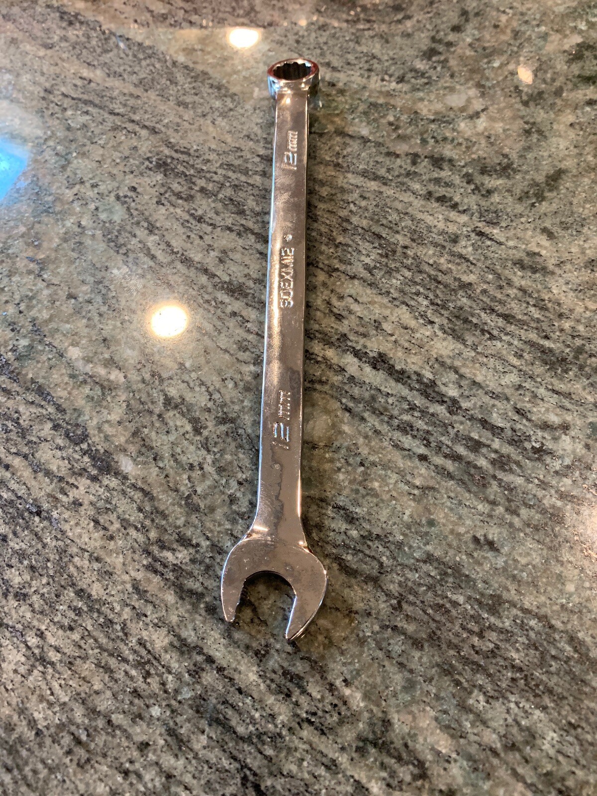 Snap-On soexm12 12mm 12 point chrome metric combination wrench