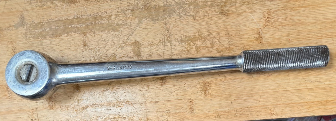 S-K 3/4″ Drive Ratchet 47170 USA Used