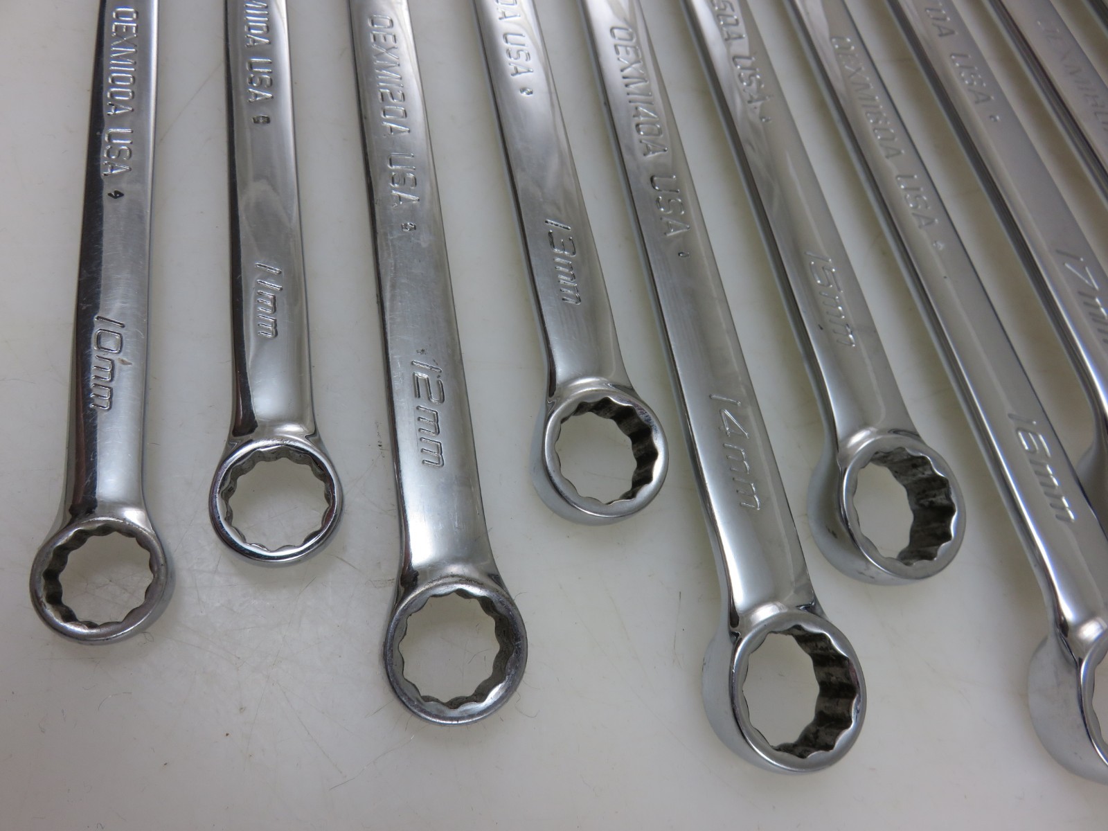 Snap-On METRIC OEXM Series Combination Wrench 14pc Set 10mm-22mm + 26mm