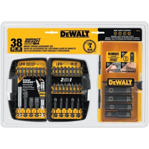 DeWalt 2169 Impact Driver Bit Set, 38 Pieces