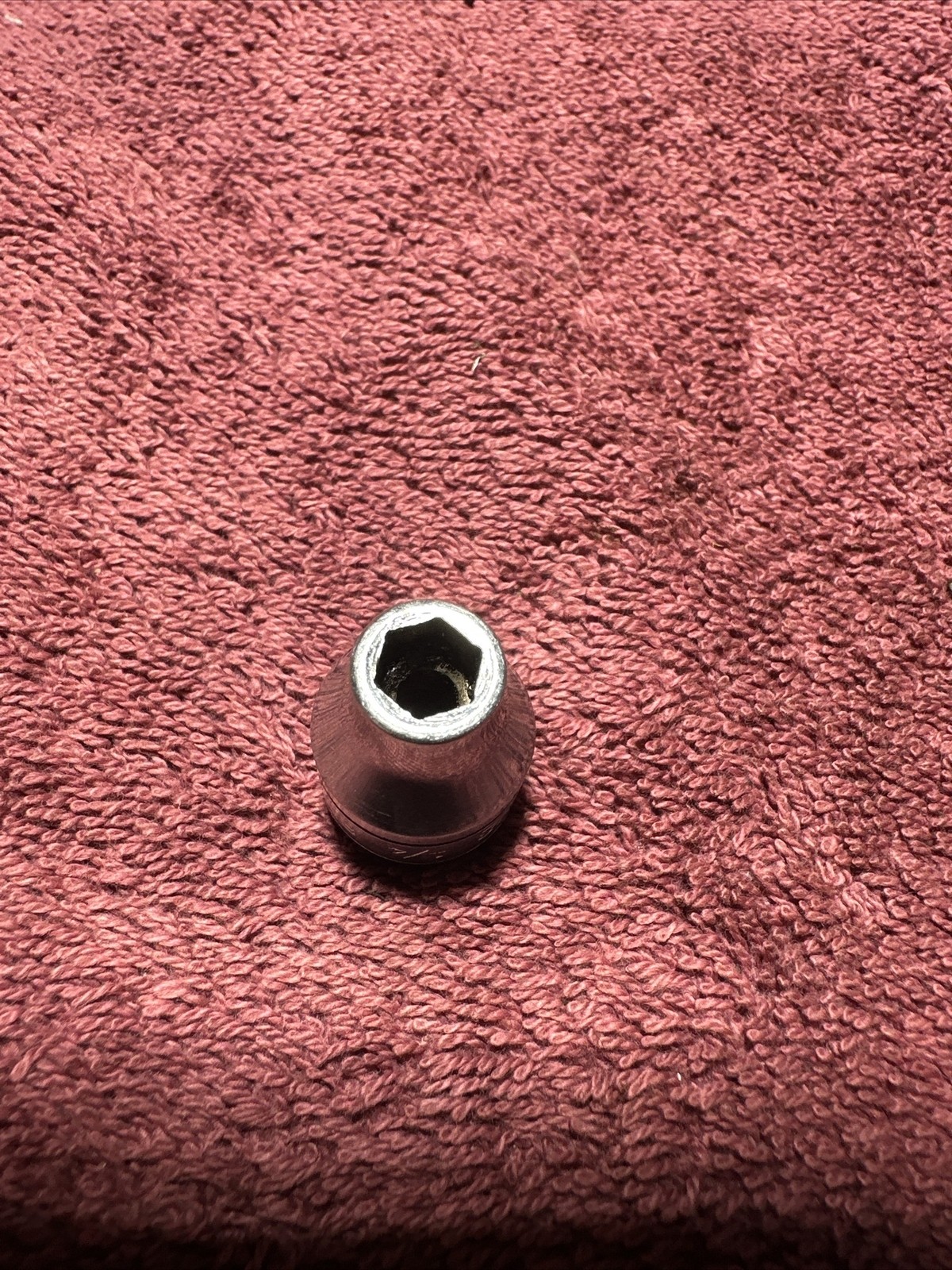 Snap-On 3/8″ Drive FS081 Chrome Metal 1/4″ 6 Point Socket